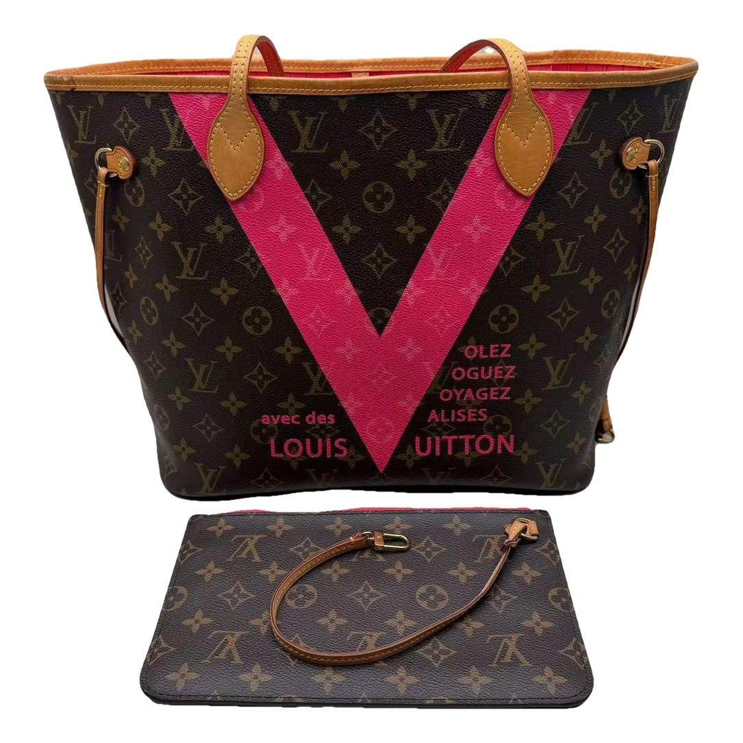 Neverfull leather handbag