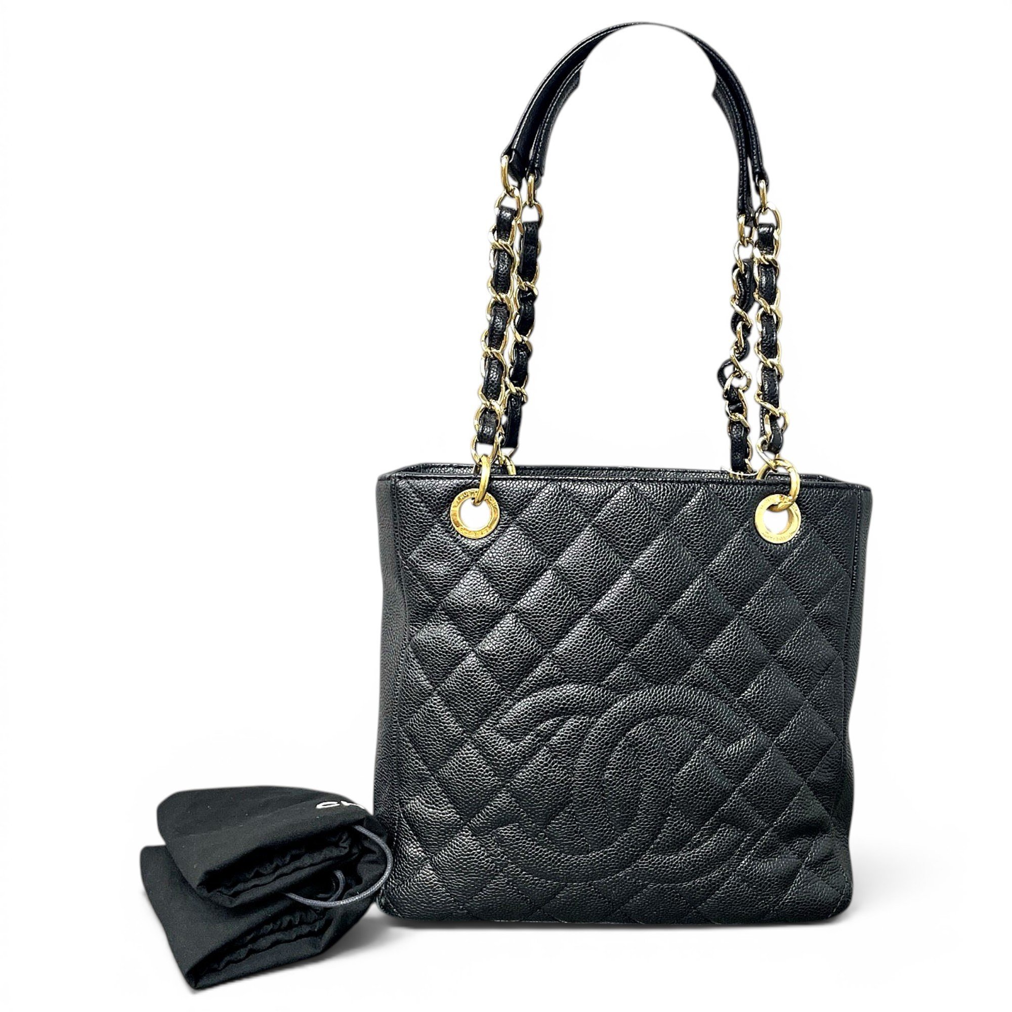 Petite Shopping Tote leather handbag
