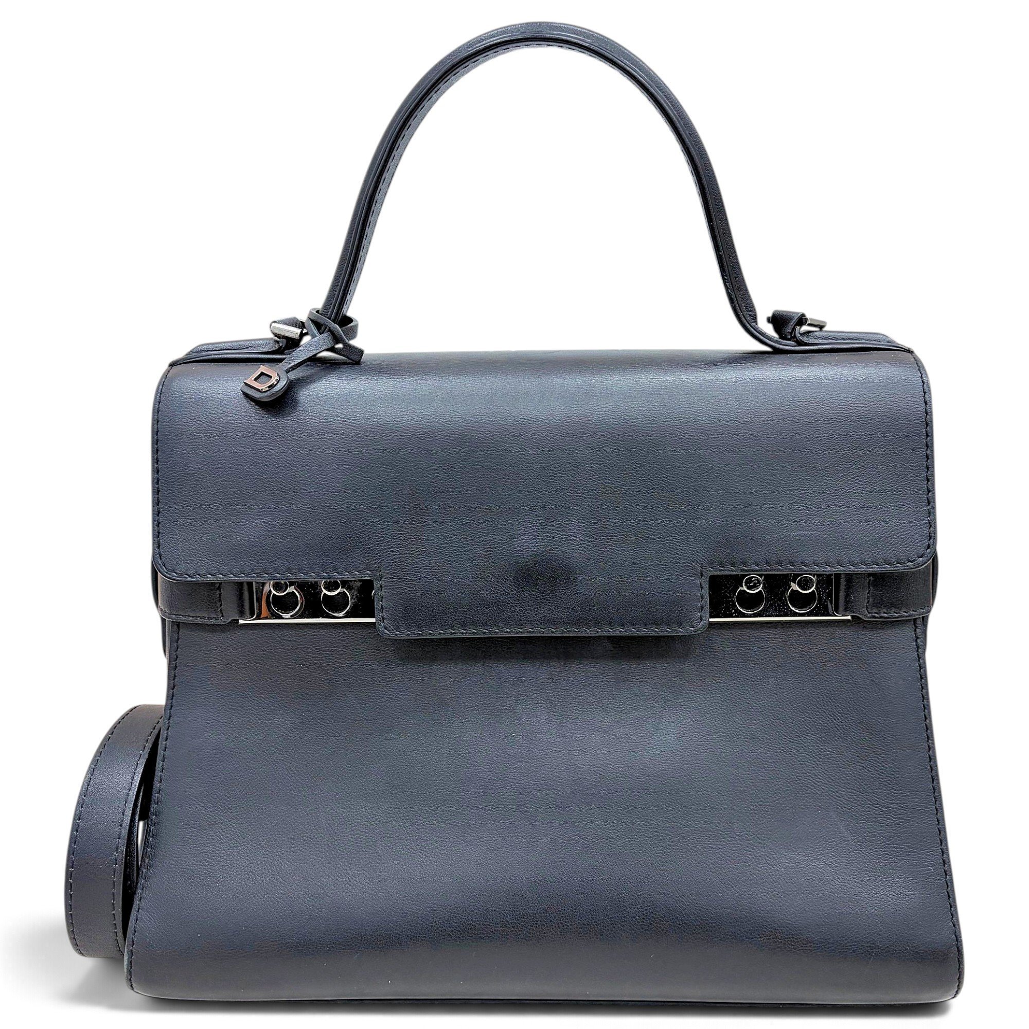 Tempête leather handbag