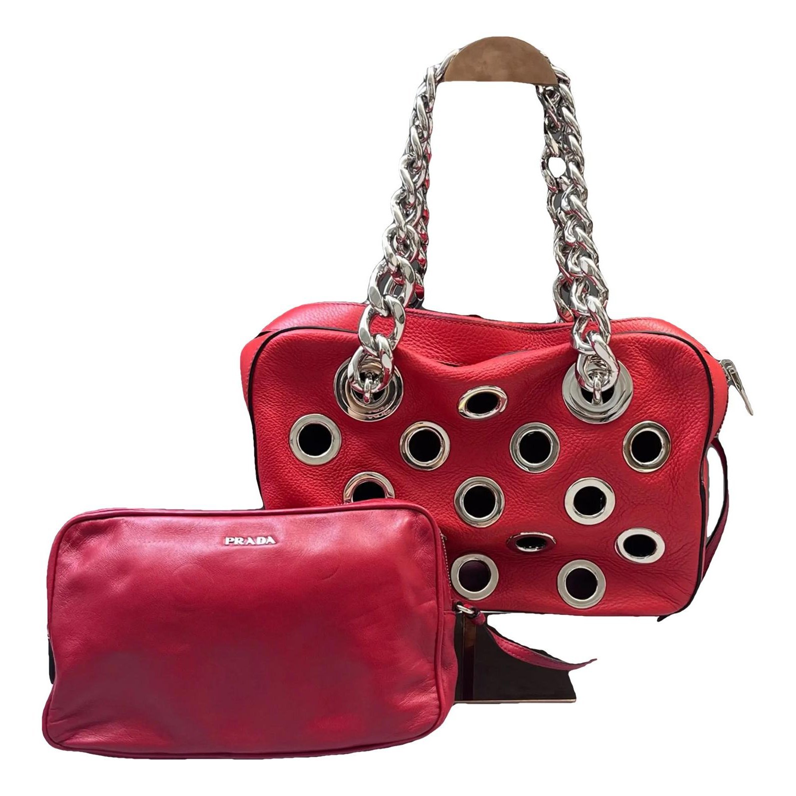 City Fori Chain leather handbag