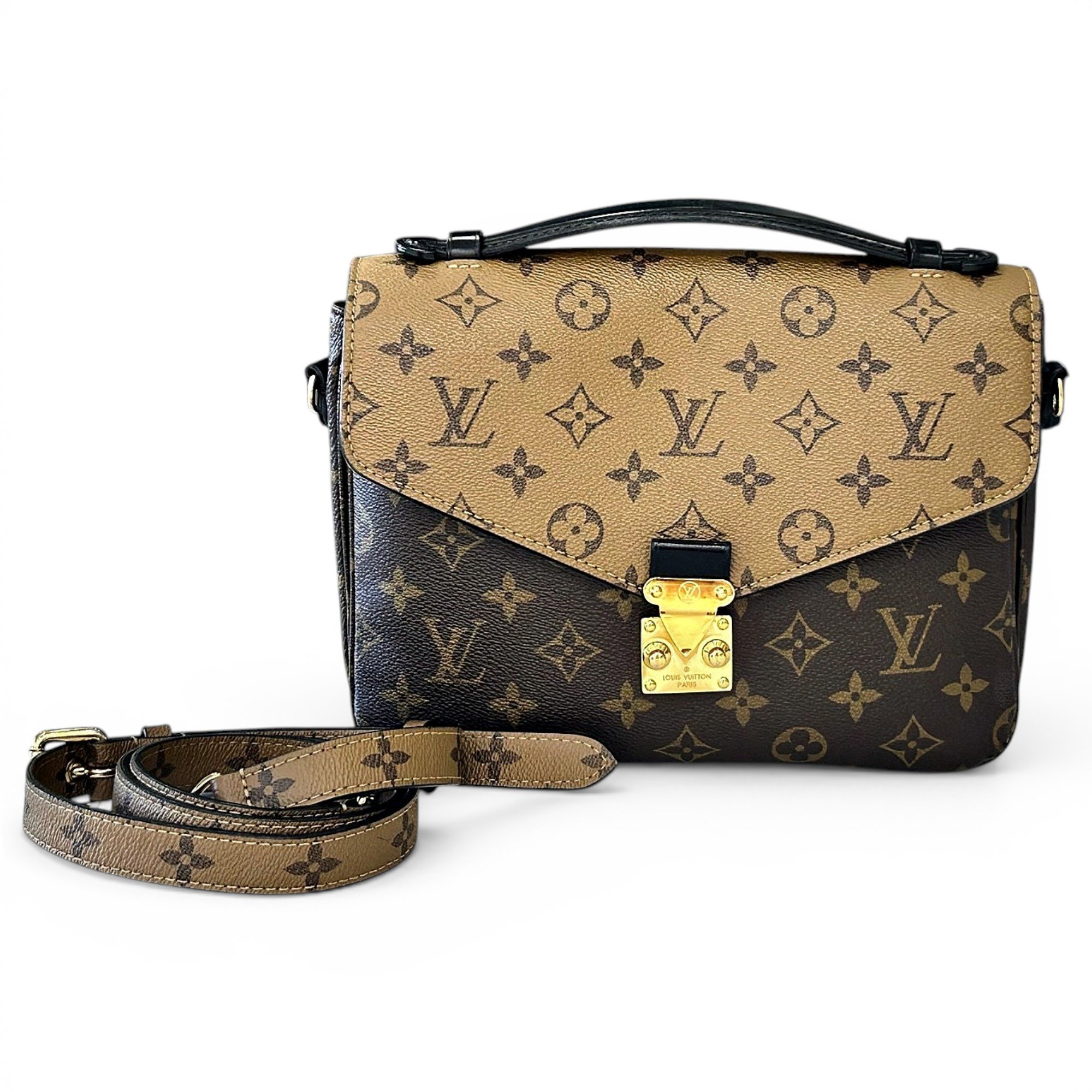 Metis leather crossbody bag
