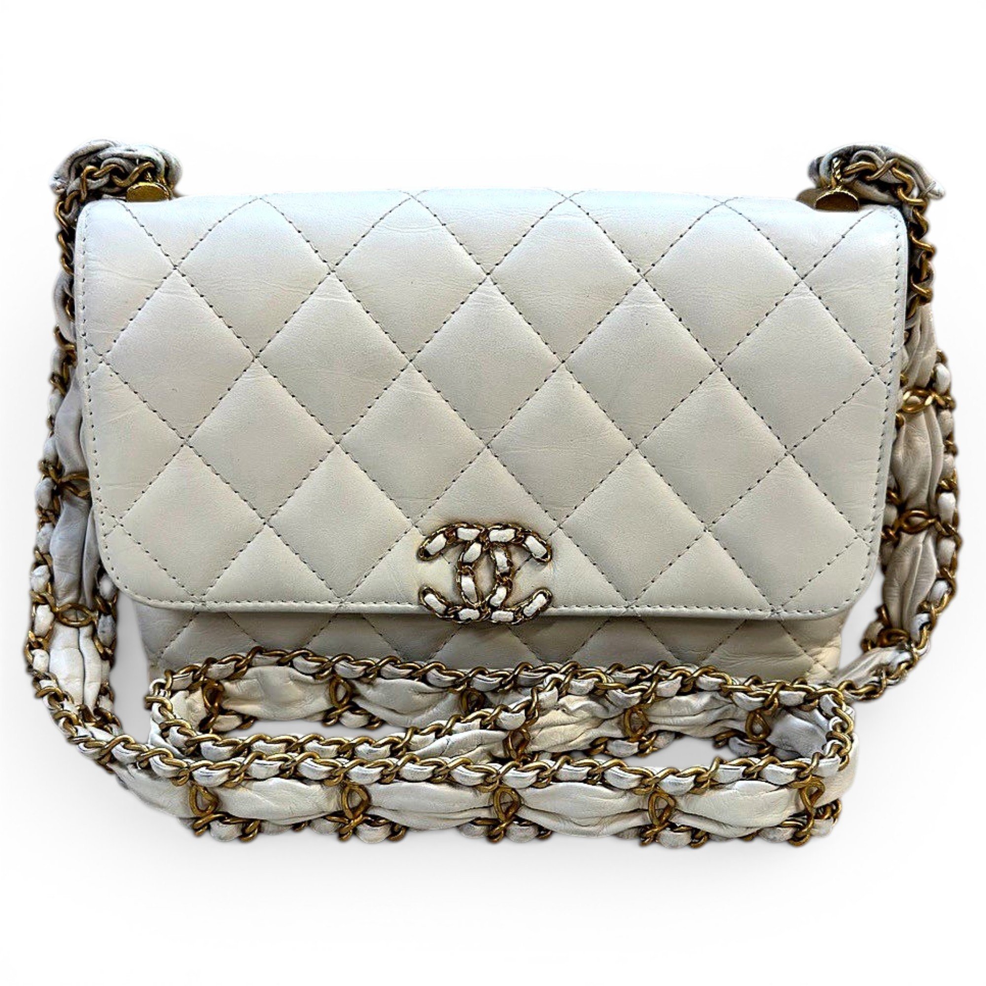 Leather handbag
