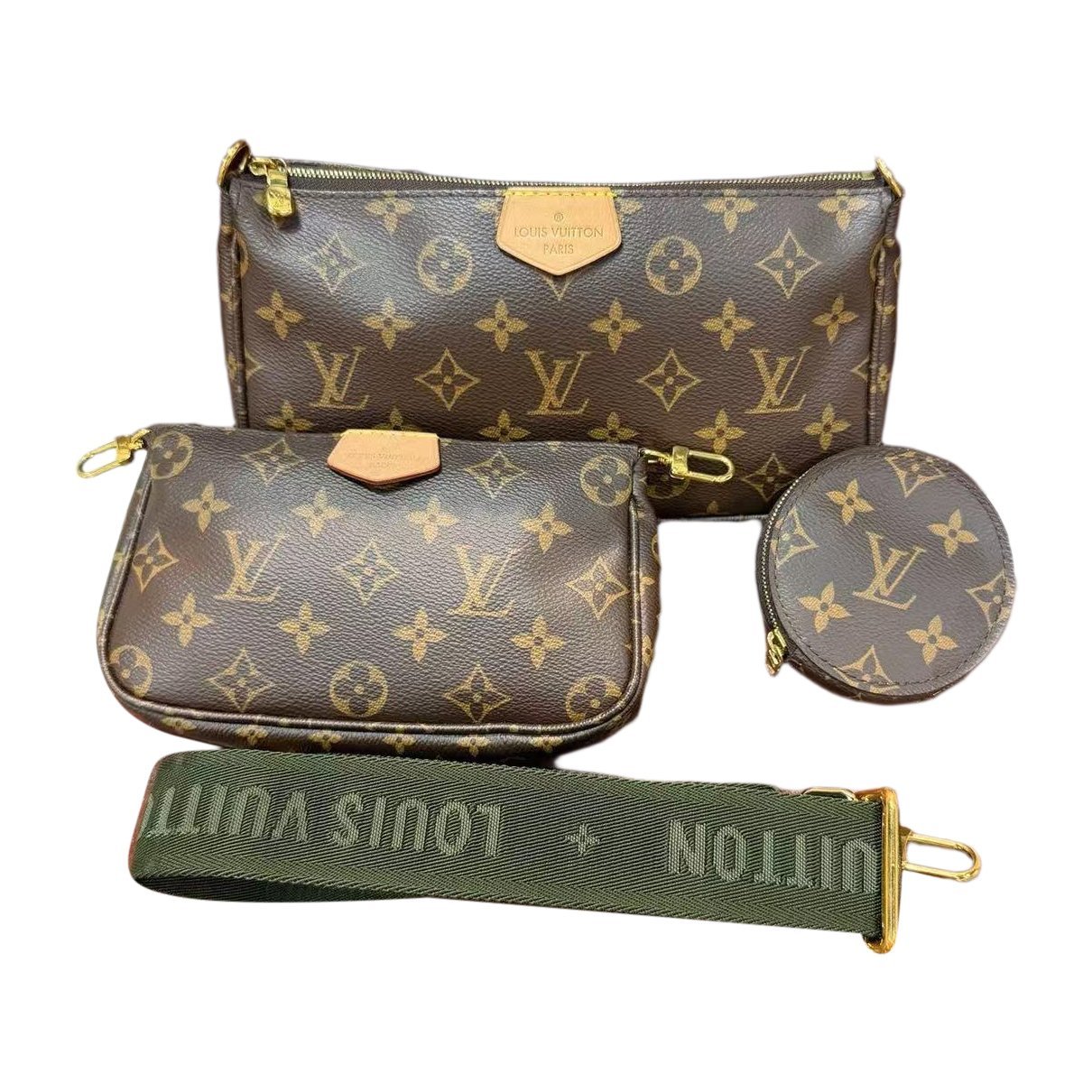 Multi Pochette Accessoires leather handbag