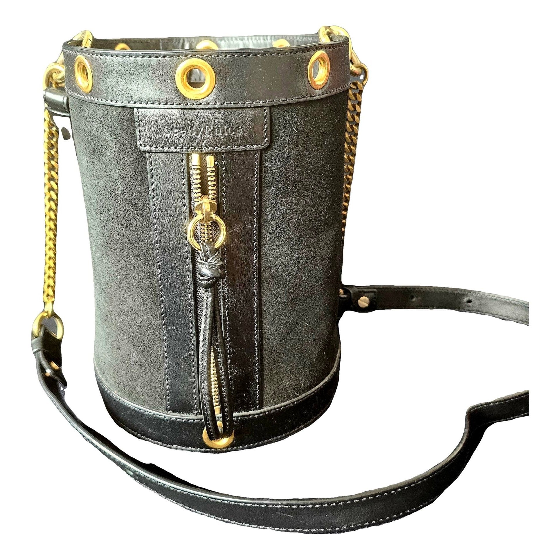 Leather crossbody bag
