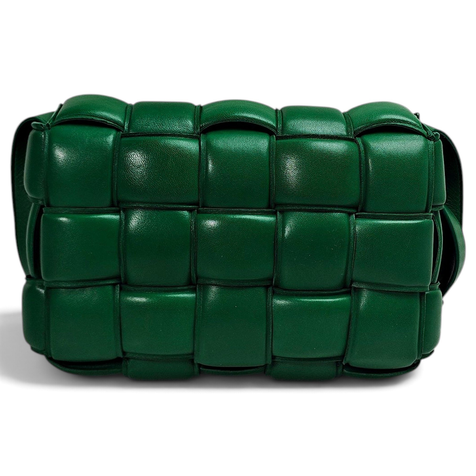 Cassette Padded leather crossbody bag