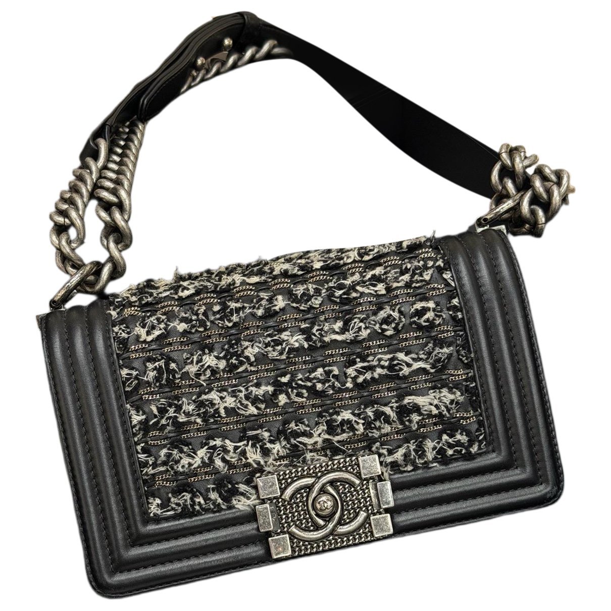 Boy leather crossbody bag