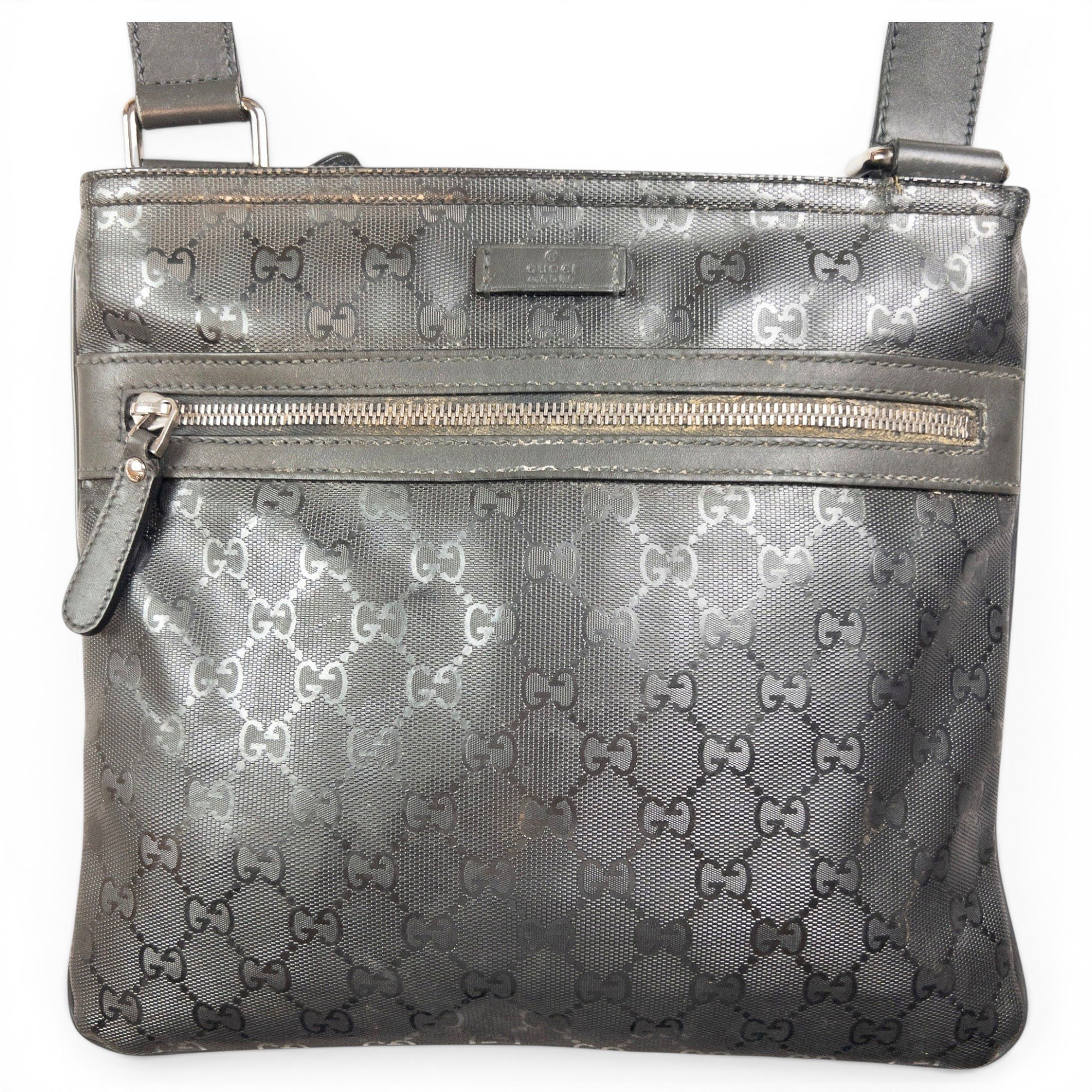 Leather crossbody bag