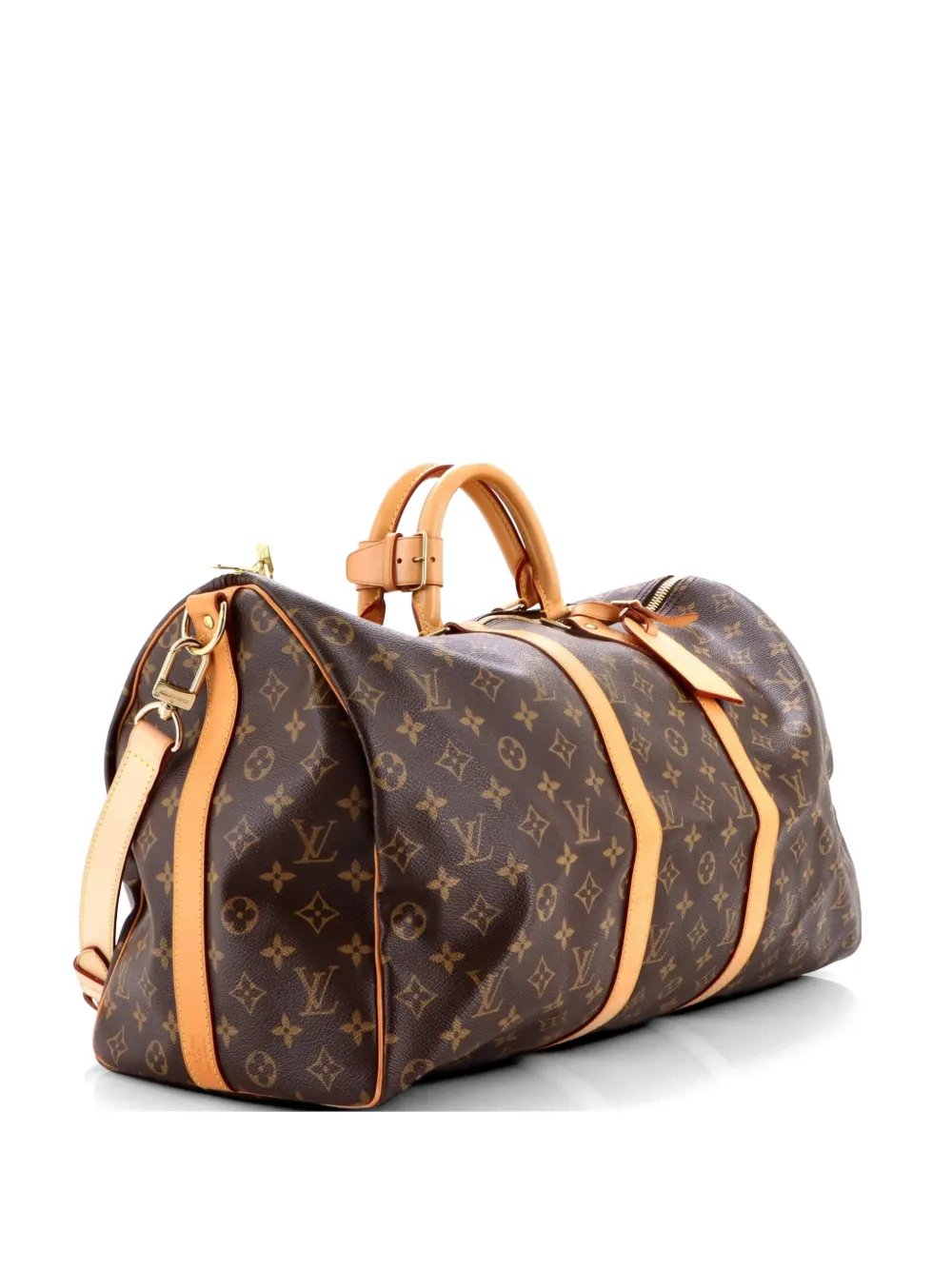 Keepall Bandouliere Bag Monogram Canvas 50 travel bag