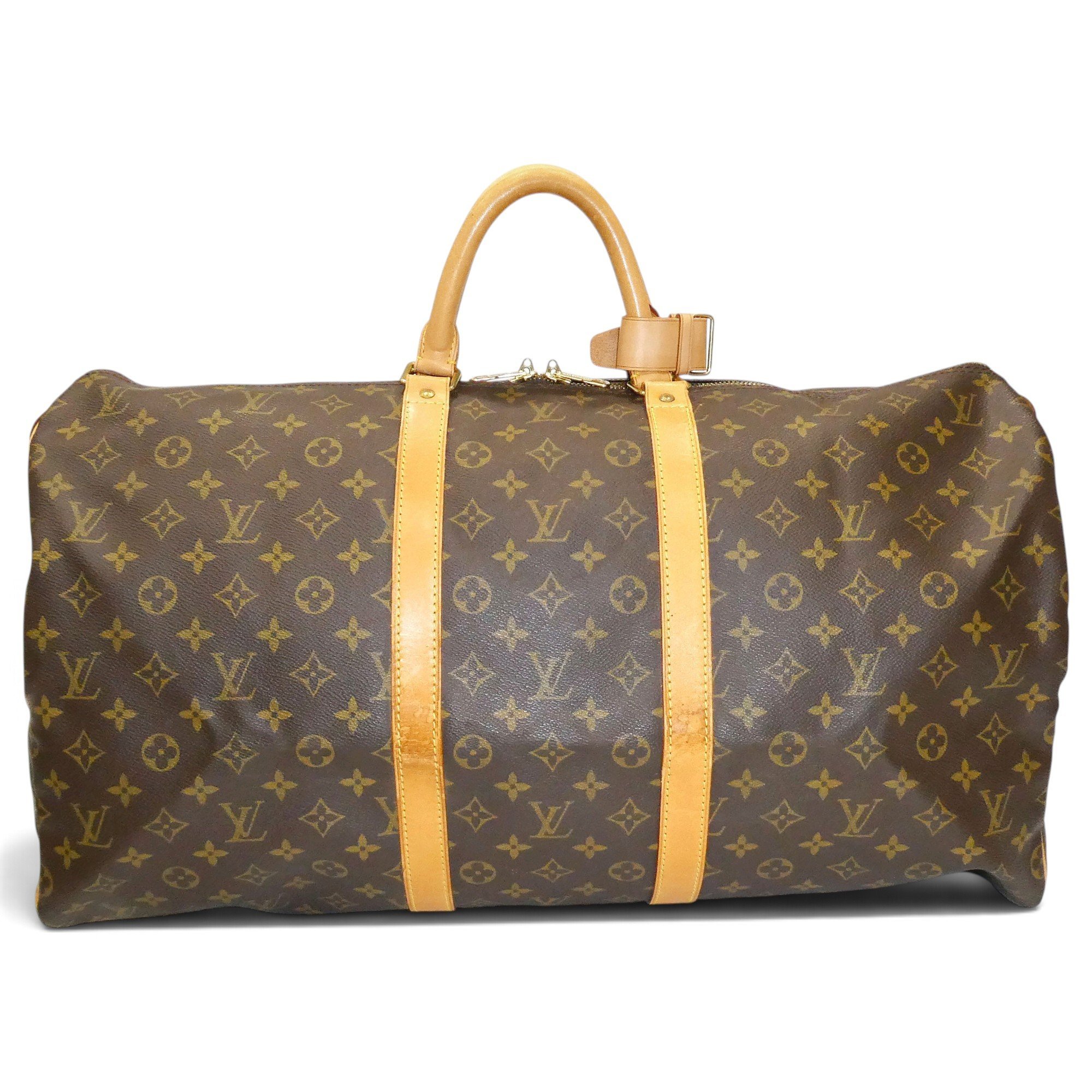 Keepall leather 48h bag