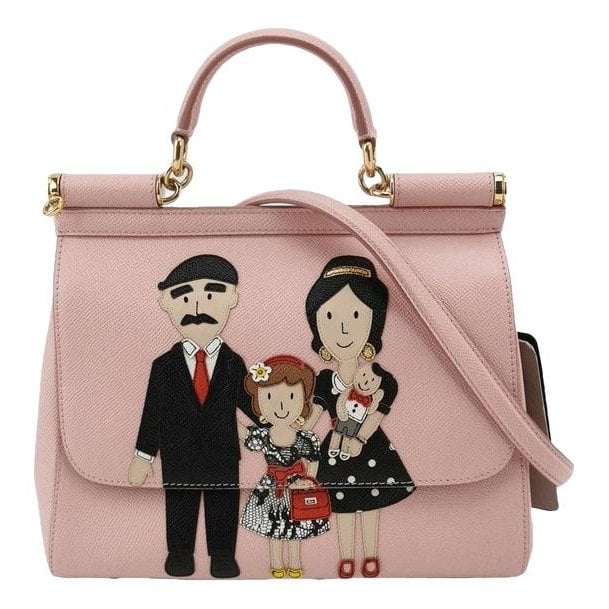 Dolce & Gabbana Sicily leather handbag