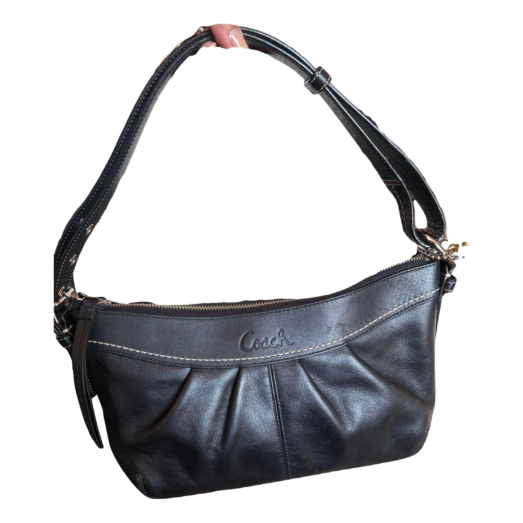 Leather handbag