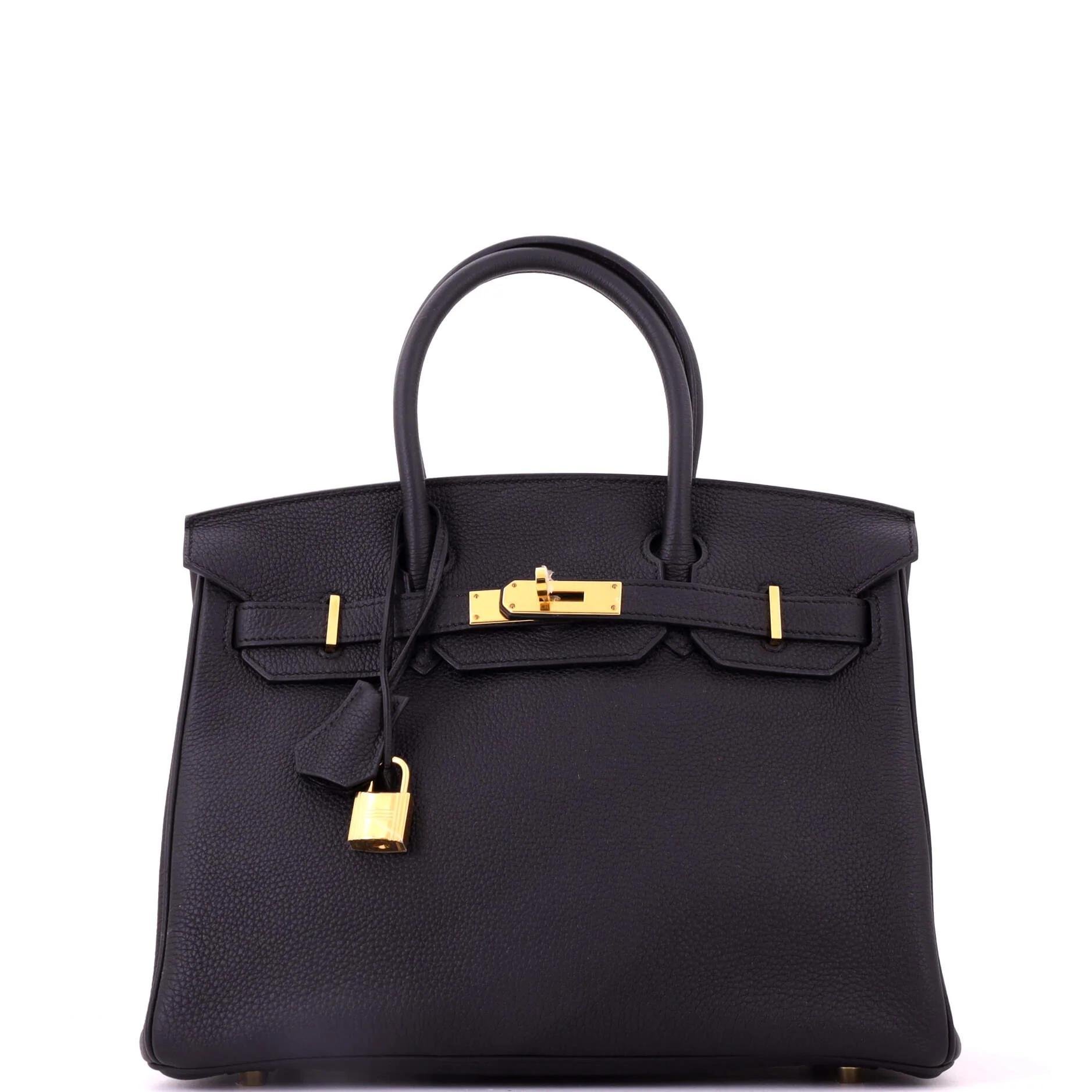 Birkin 30 leather tote