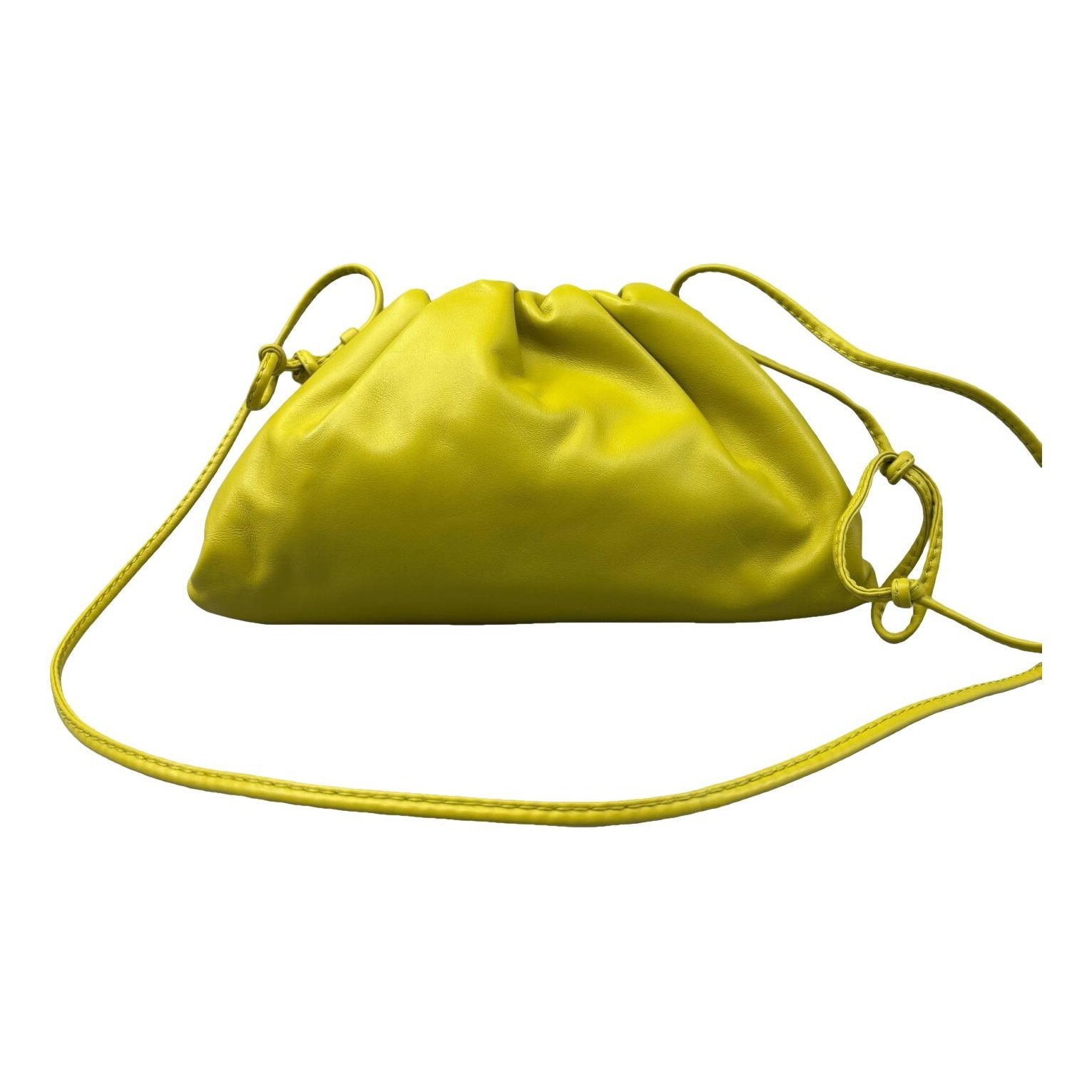 Pouch leather handbag