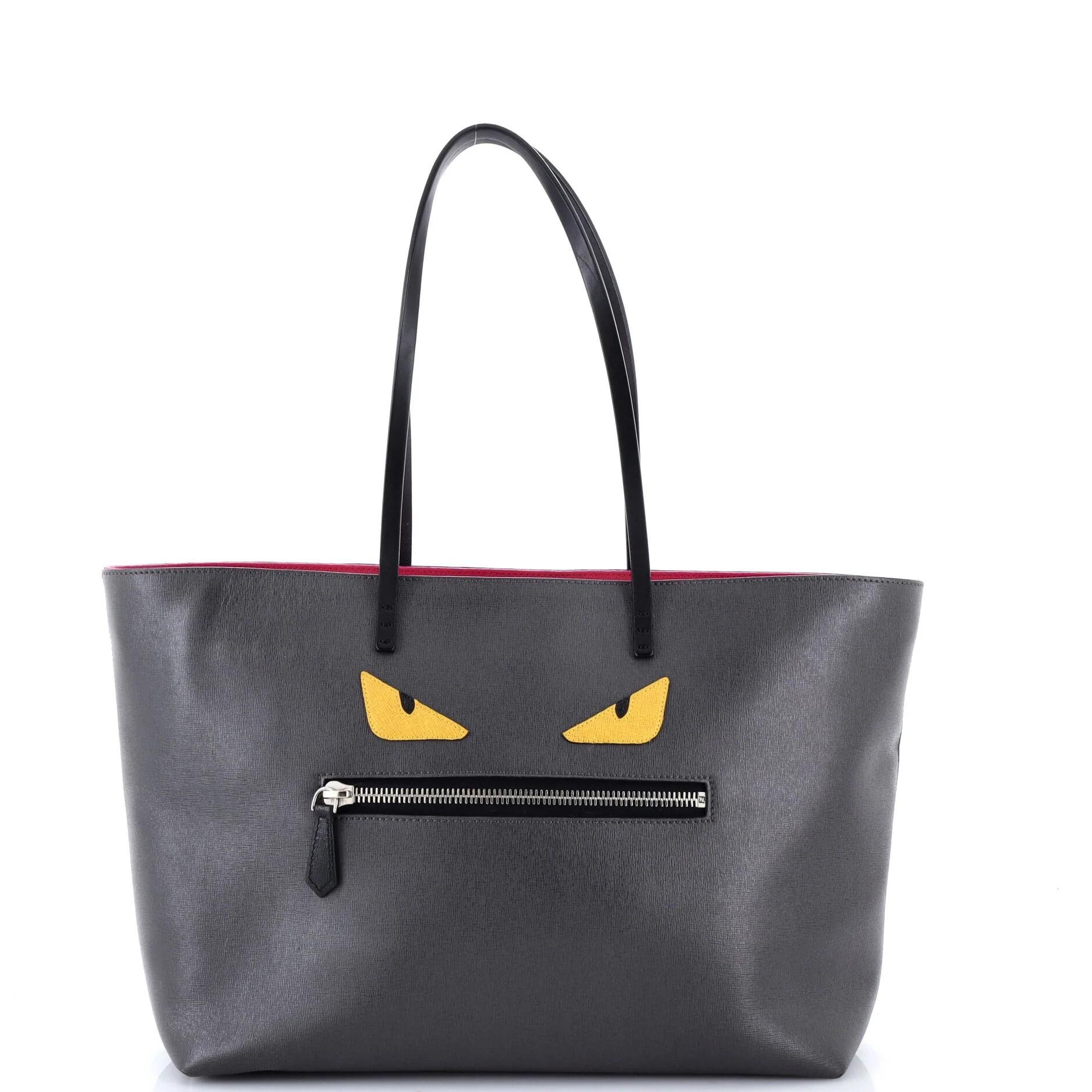 Leather tote
