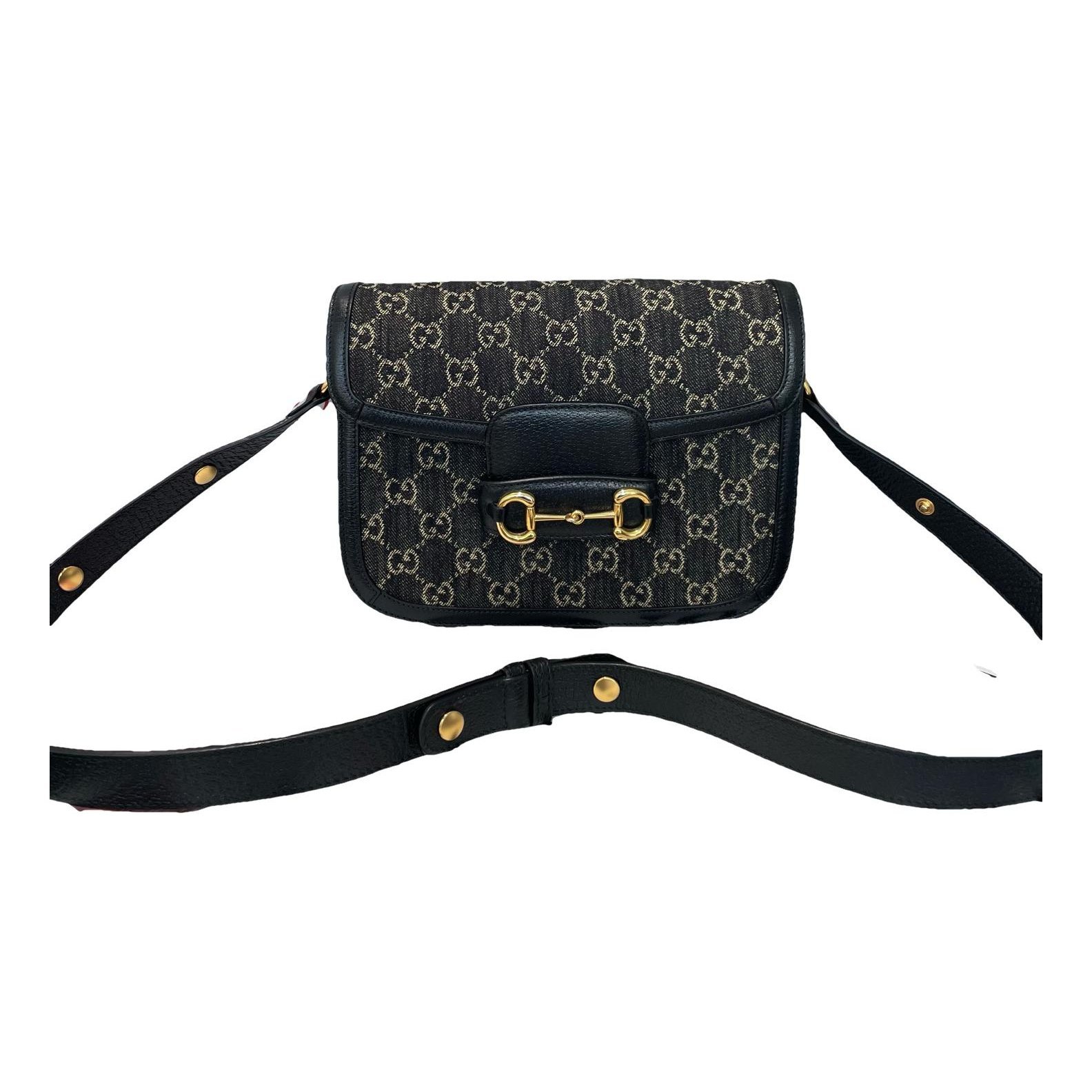 Horsebit 1955 cloth handbag