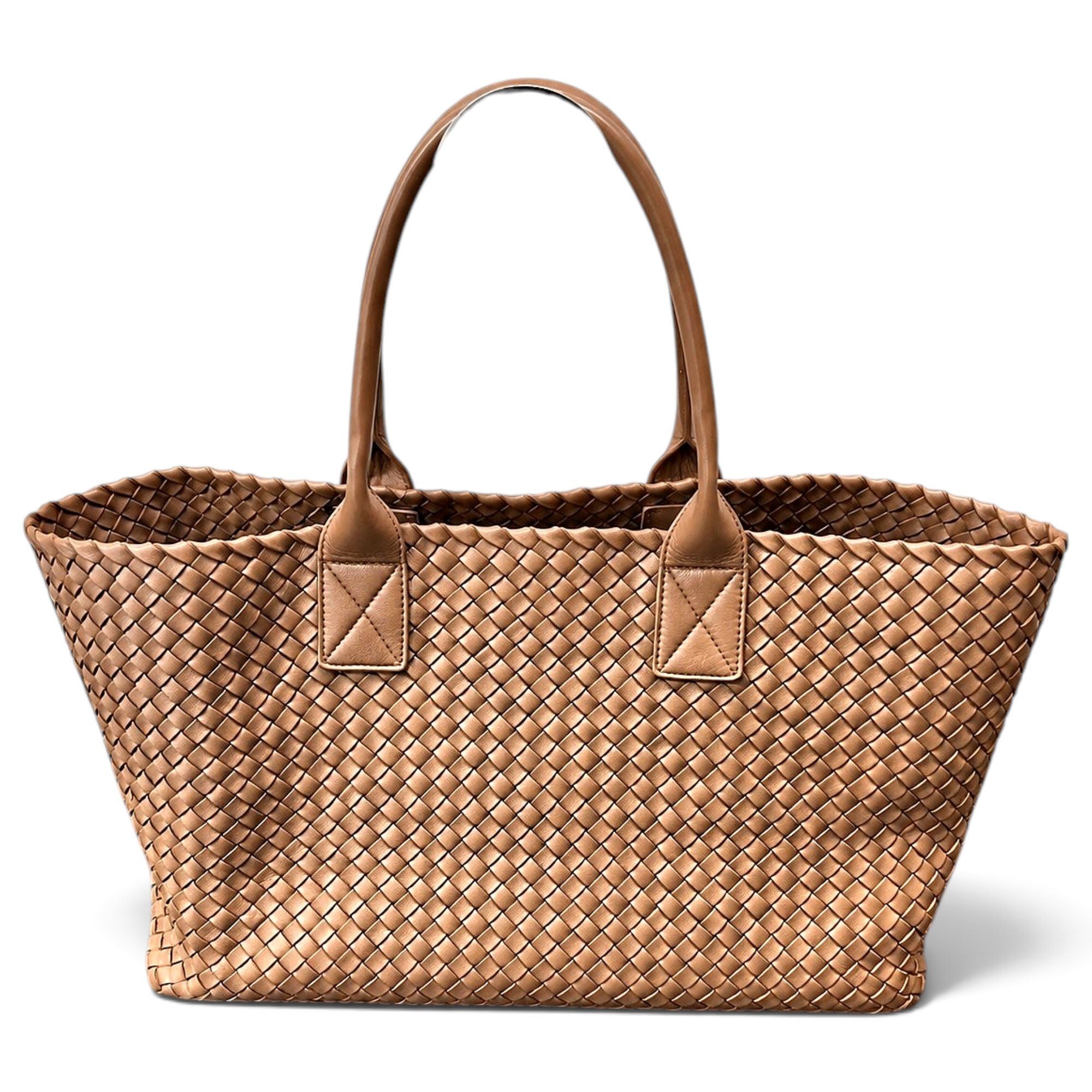 Cabat leather tote