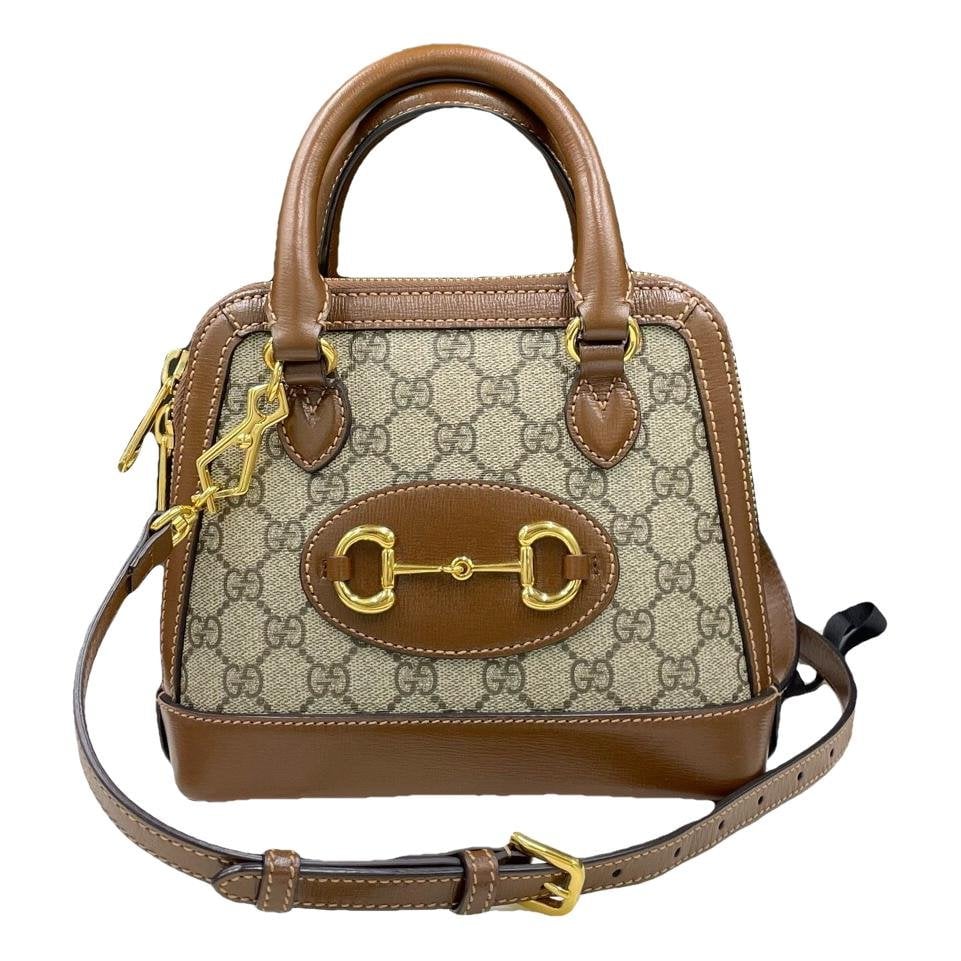 Handle Horsebit 1955 leather handbag