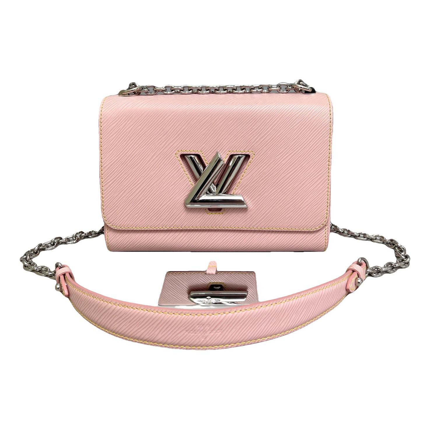 Twist leather crossbody bag