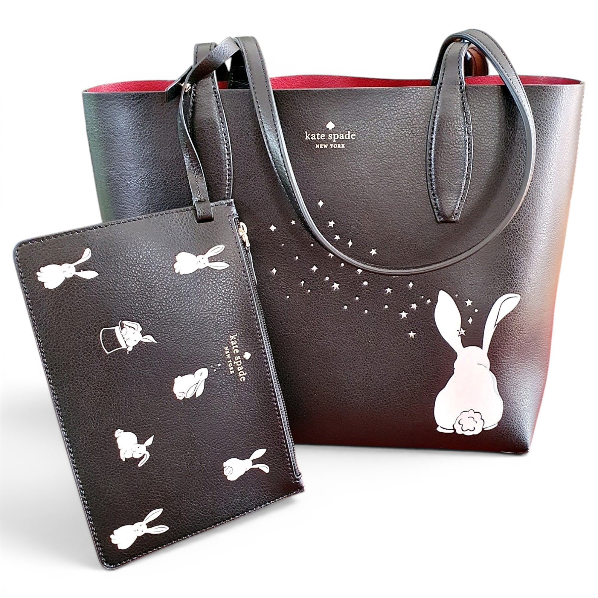 Leather tote