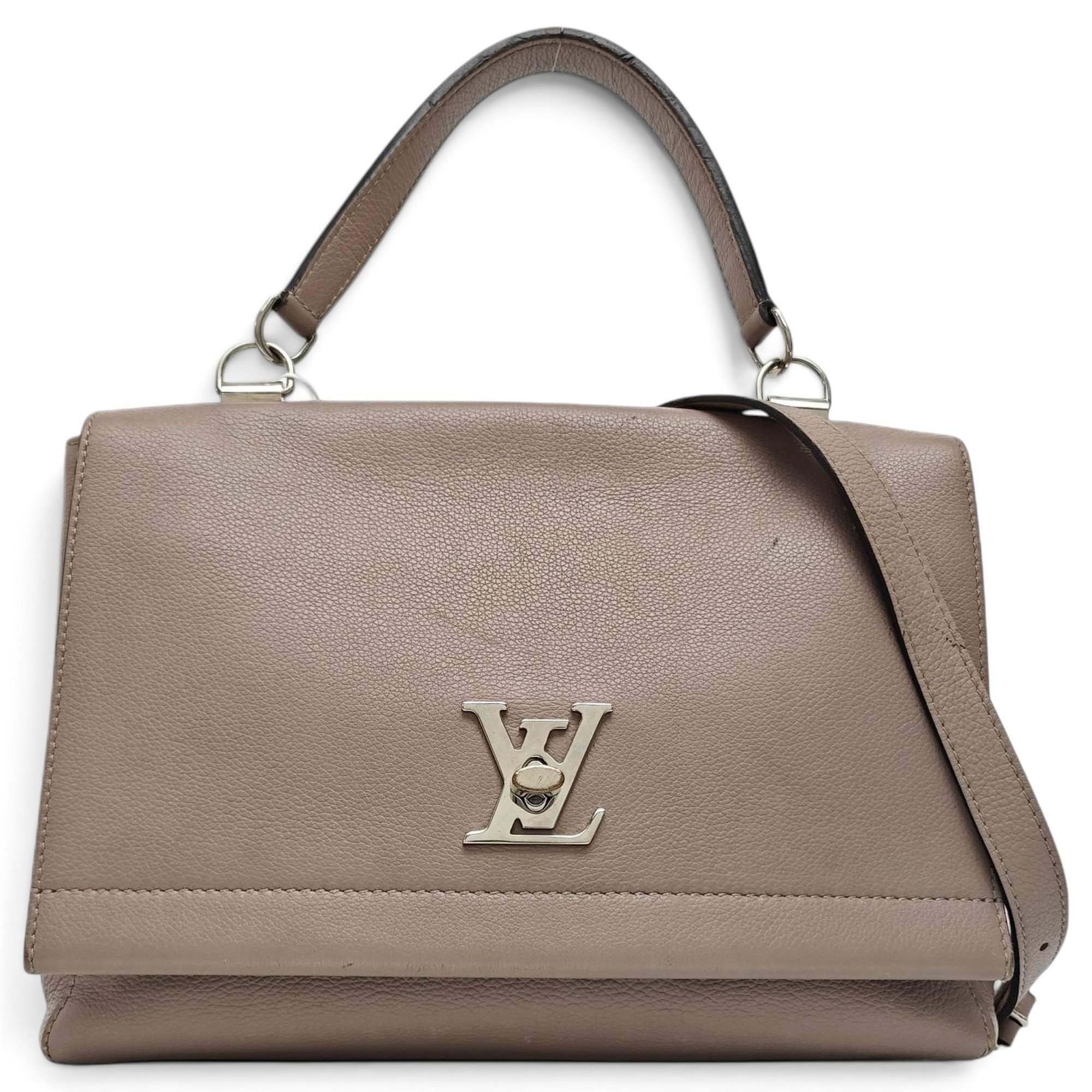 Lockme leather handbag