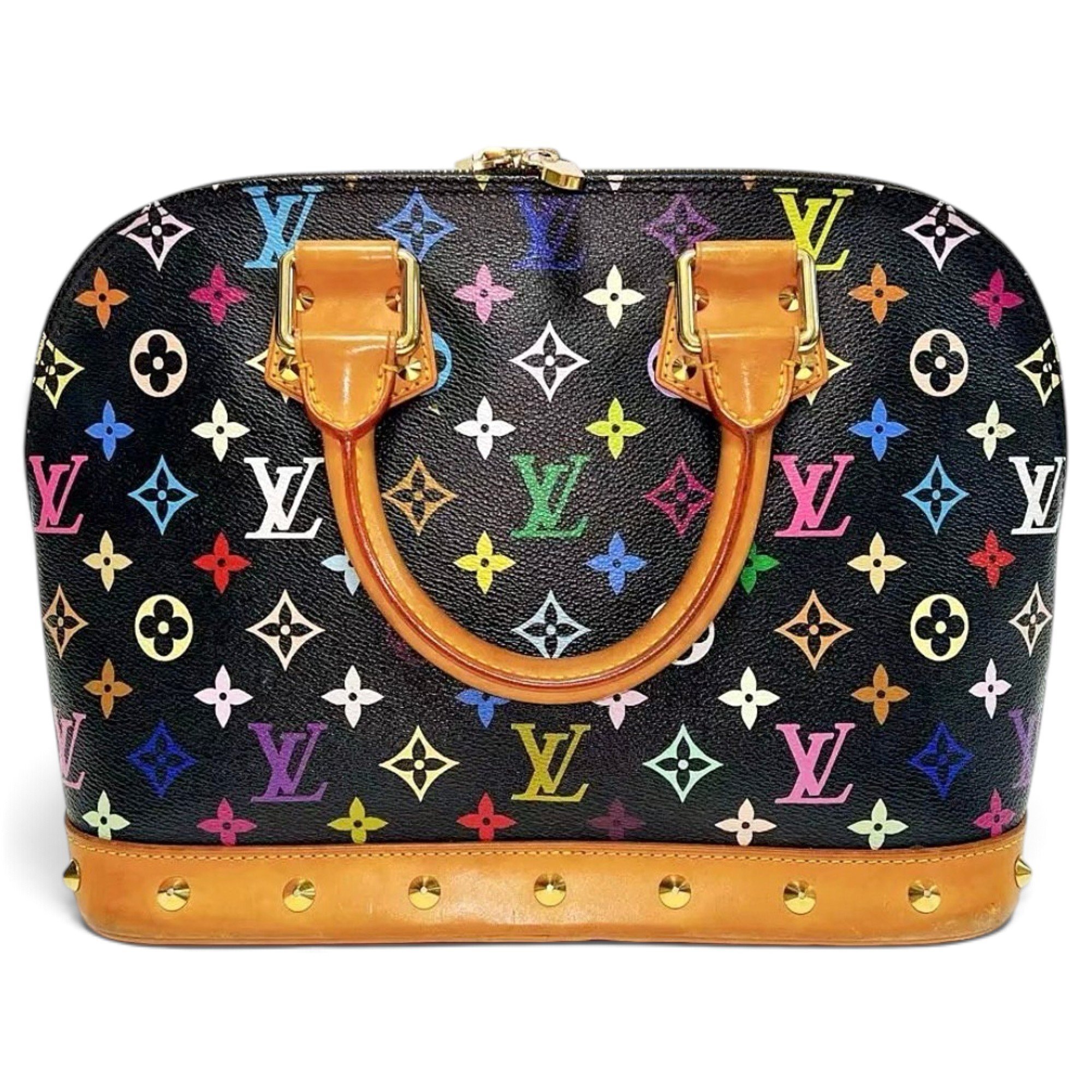 Alma leather handbag