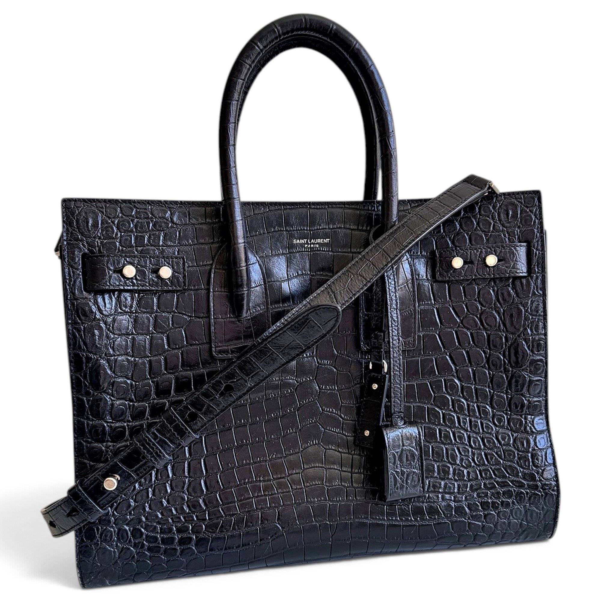 Leather handbag