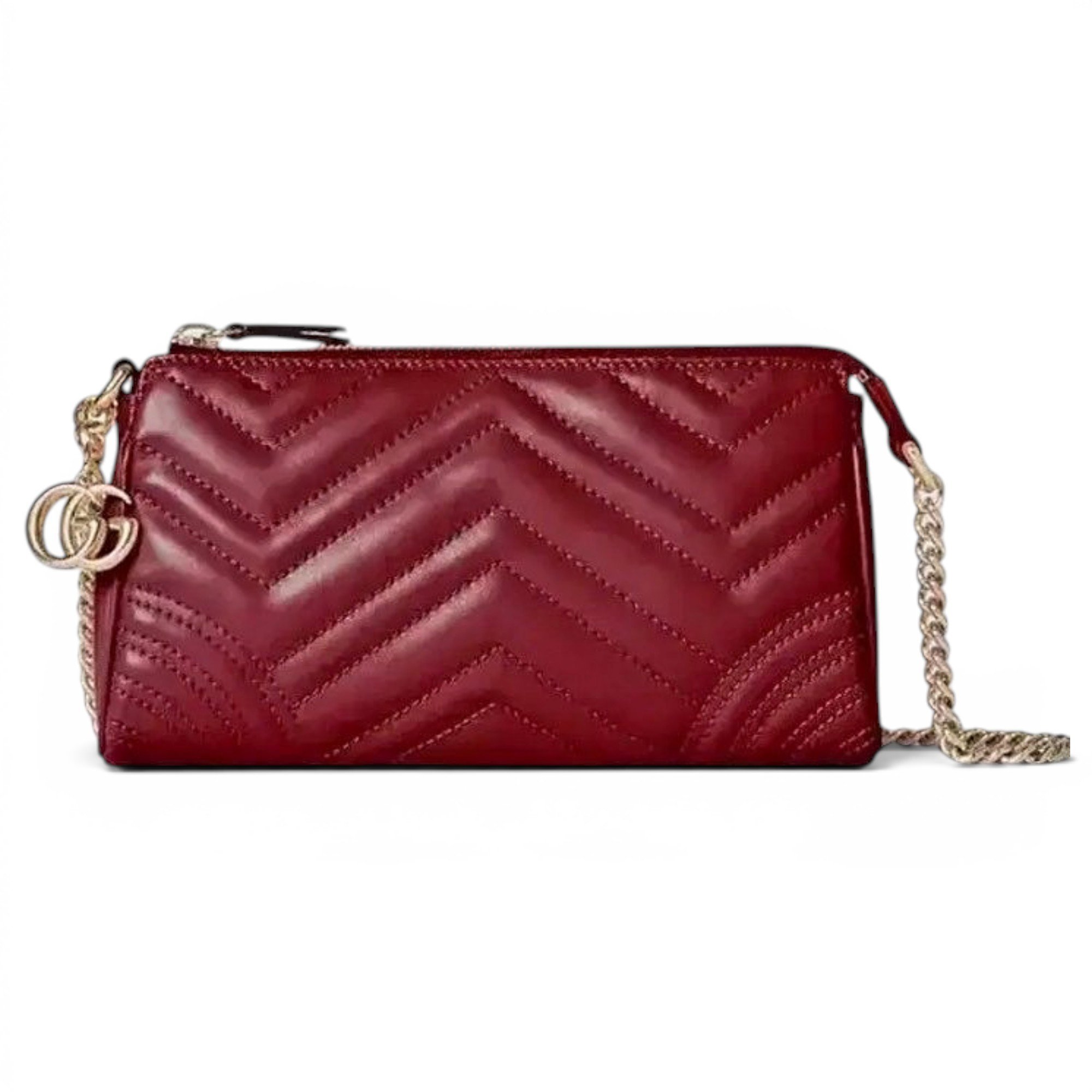 GG Marmont Chain Matelasse leather handbag