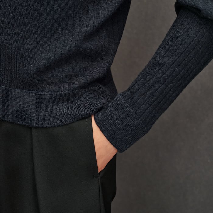 Marine "Detail Etriviere Alpaga" Crewneck Sweater
