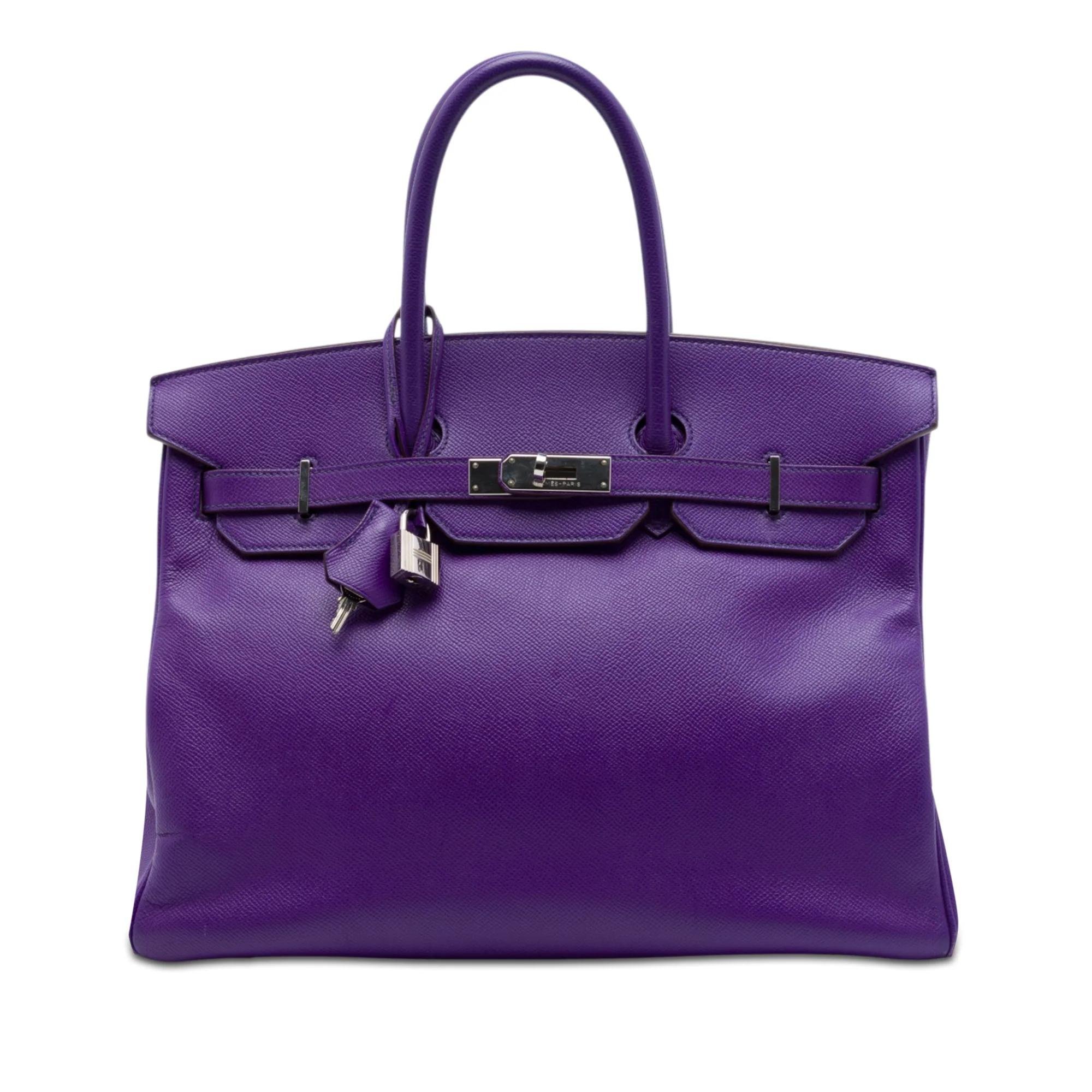 Birkin Shoulder pony-style calfskin handbag