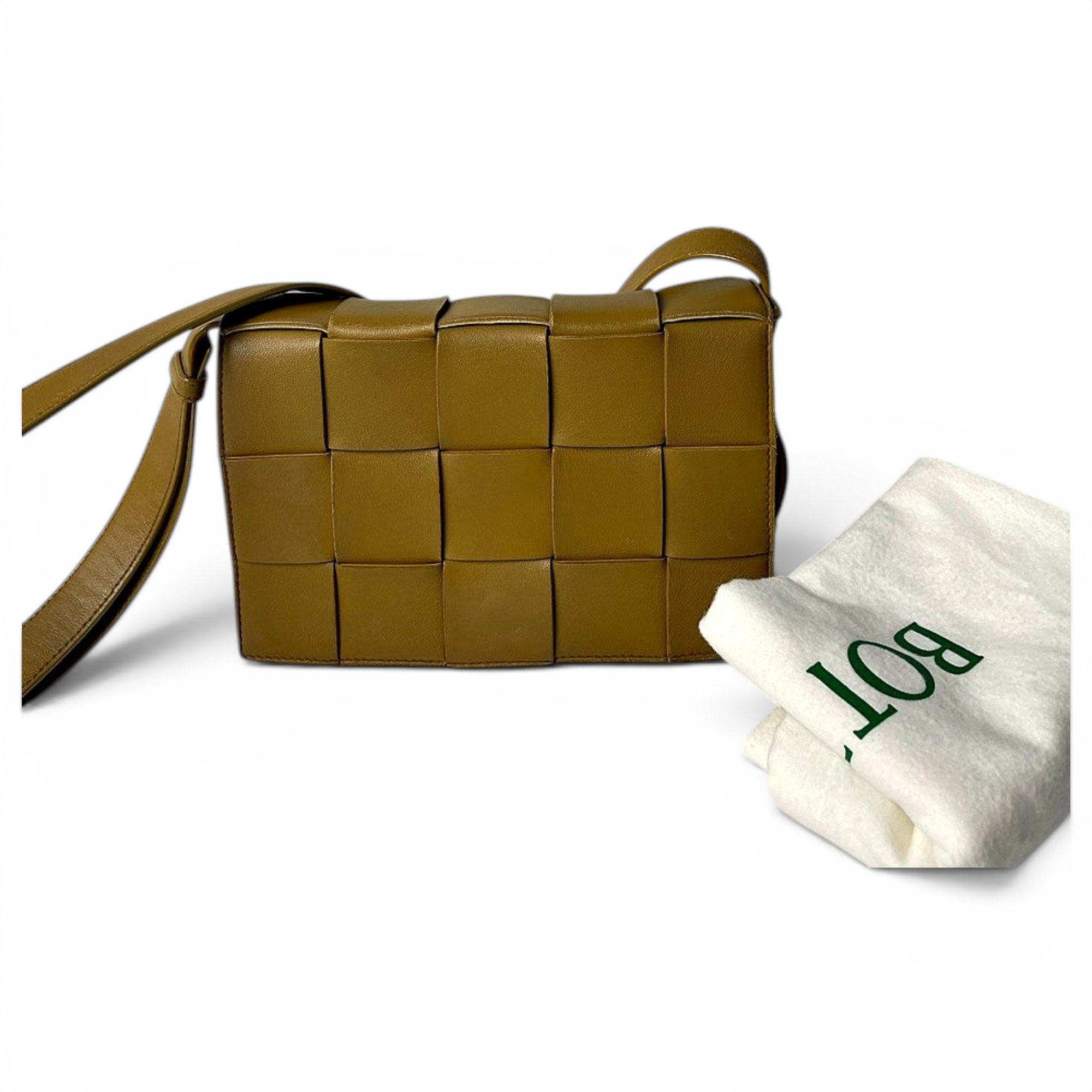 Bottega Veneta Cassette leather crossbody bag