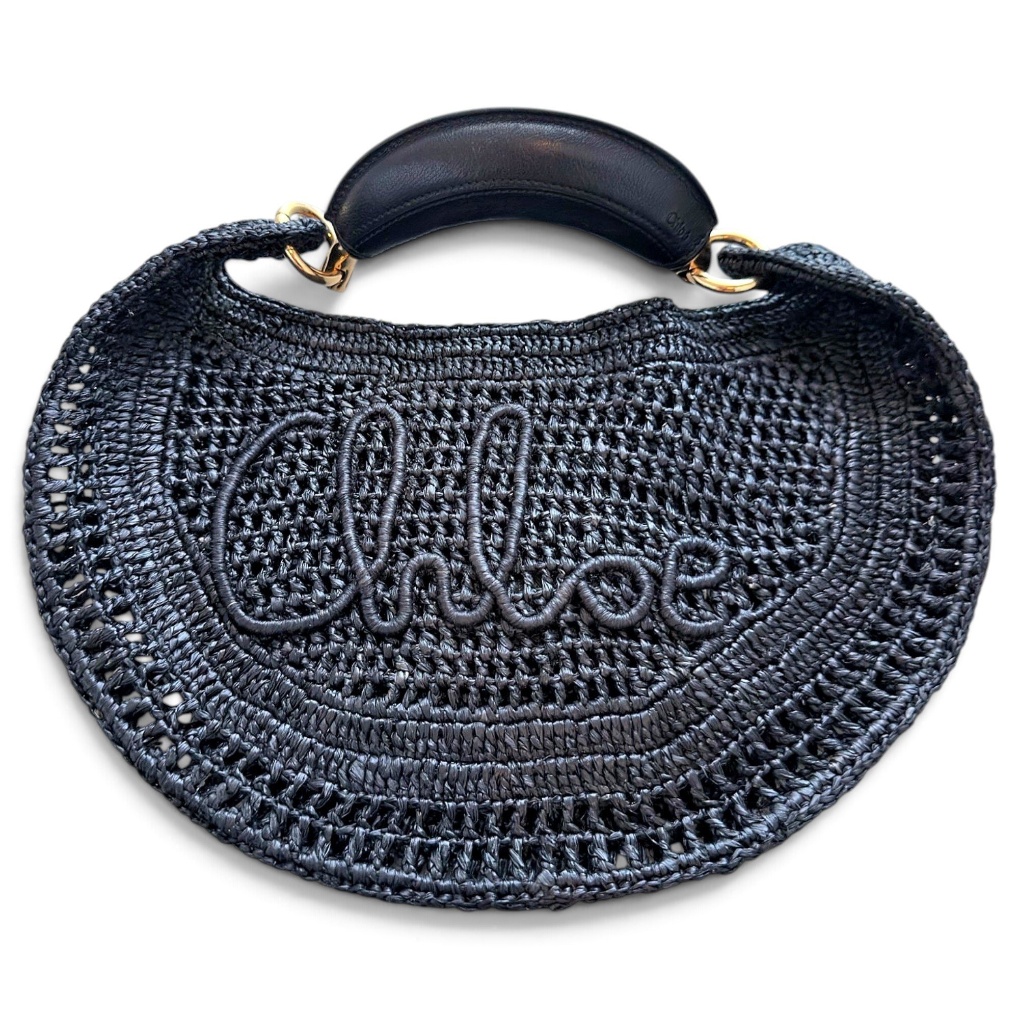 Woody Basket cloth handbag