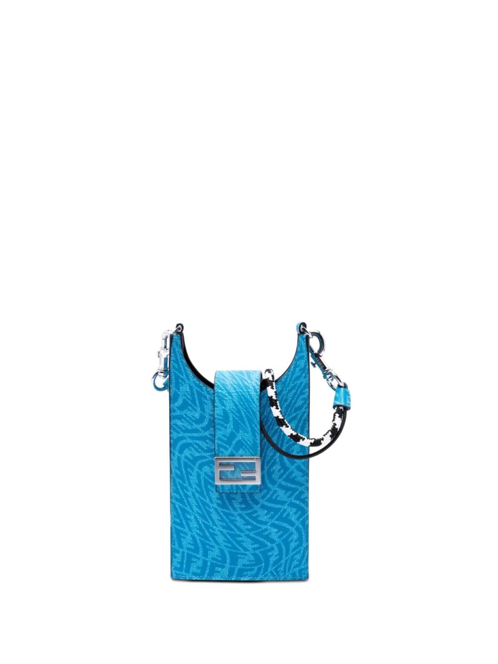 2010-2026 Sarah Coleman Coated Canvas FF Vertigo Phone Holder crossbody bag