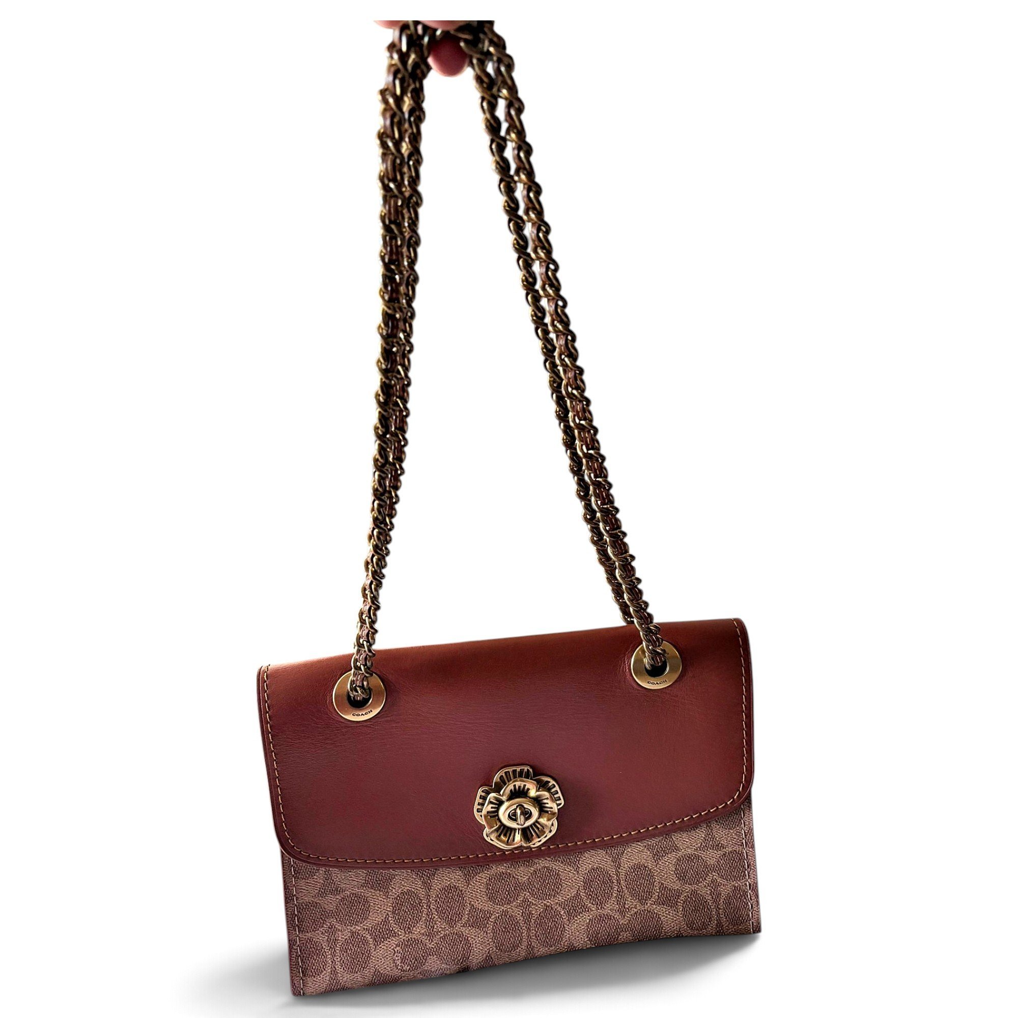 Parker leather handbag