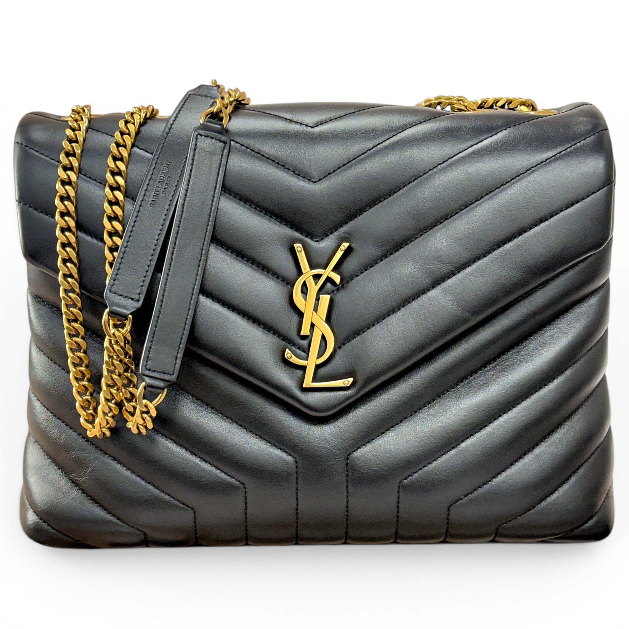 Loulou leather handbag