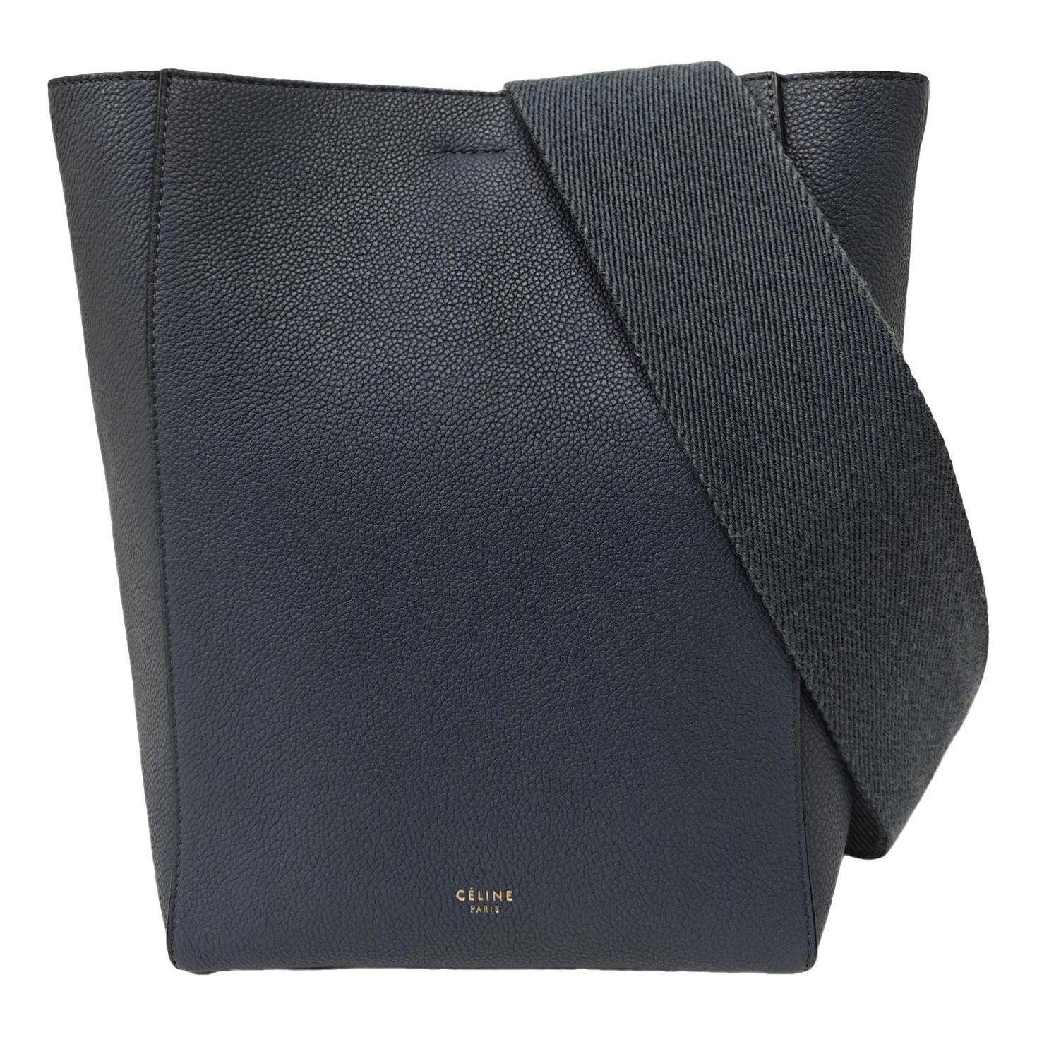 Seau Sangle leather handbag