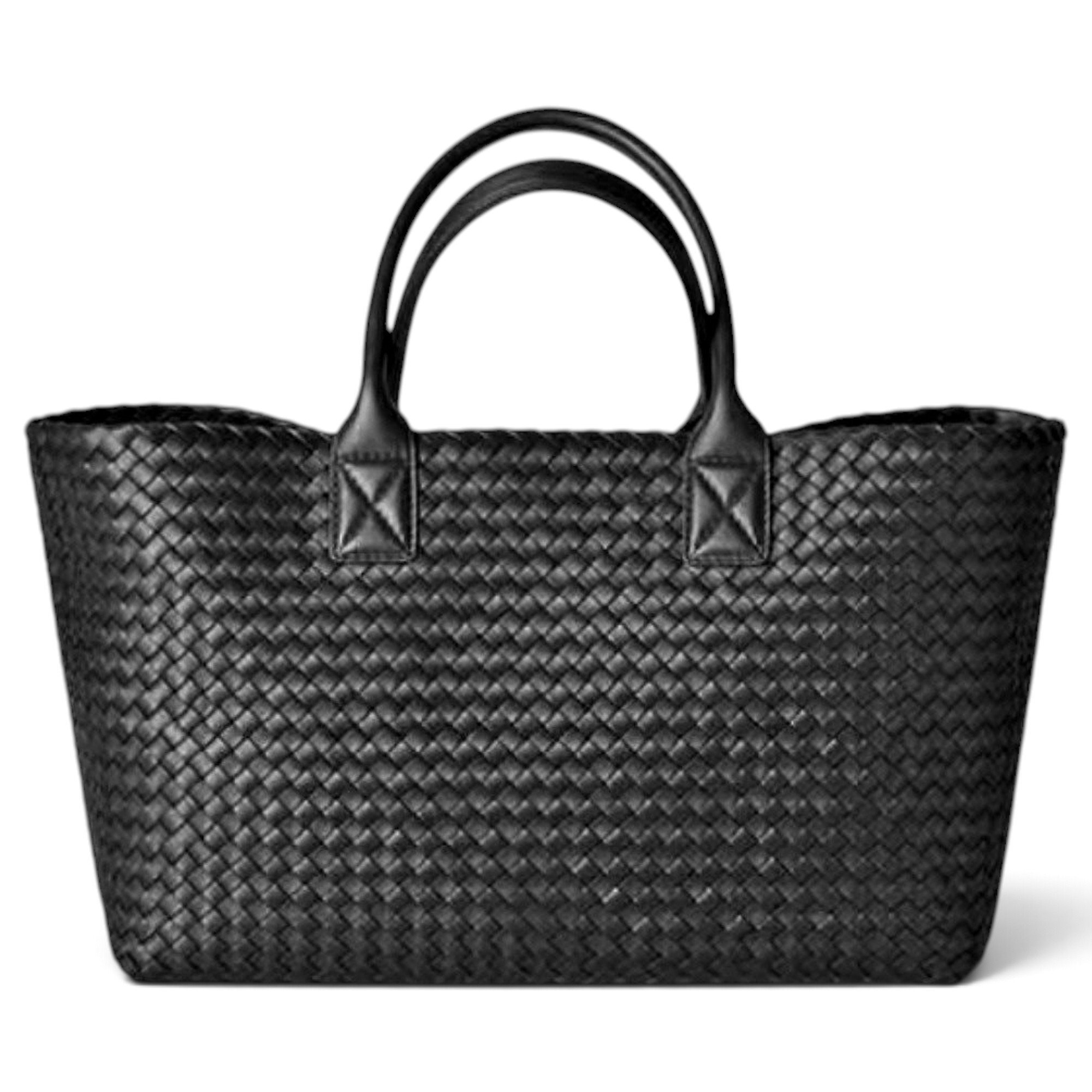 Cabat leather tote