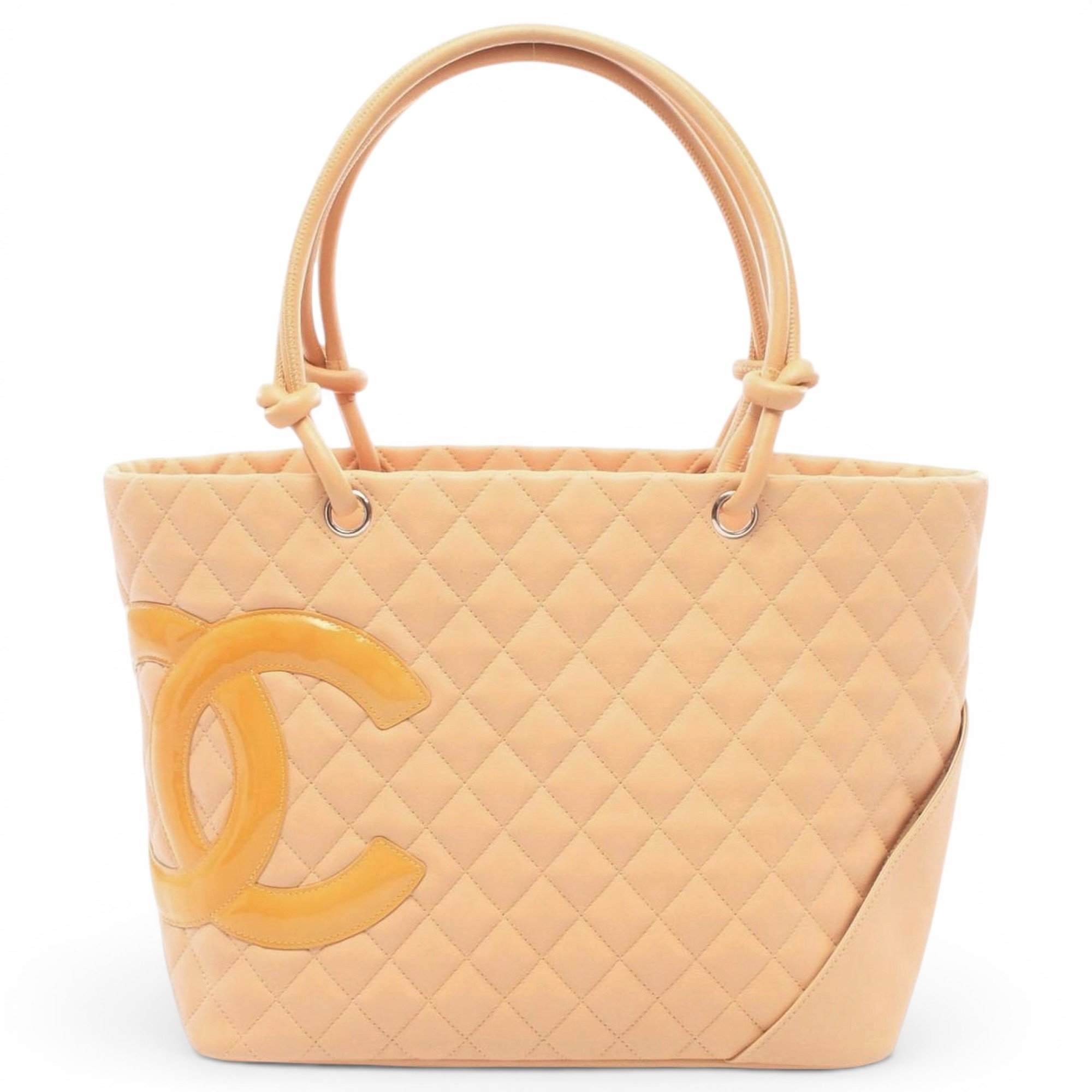 Cambon patent leather tote