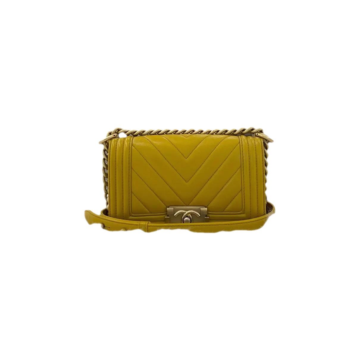 Boy leather crossbody bag