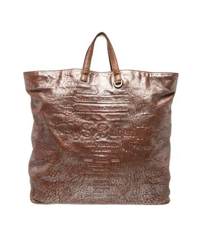 Bvlgari Leather Tote