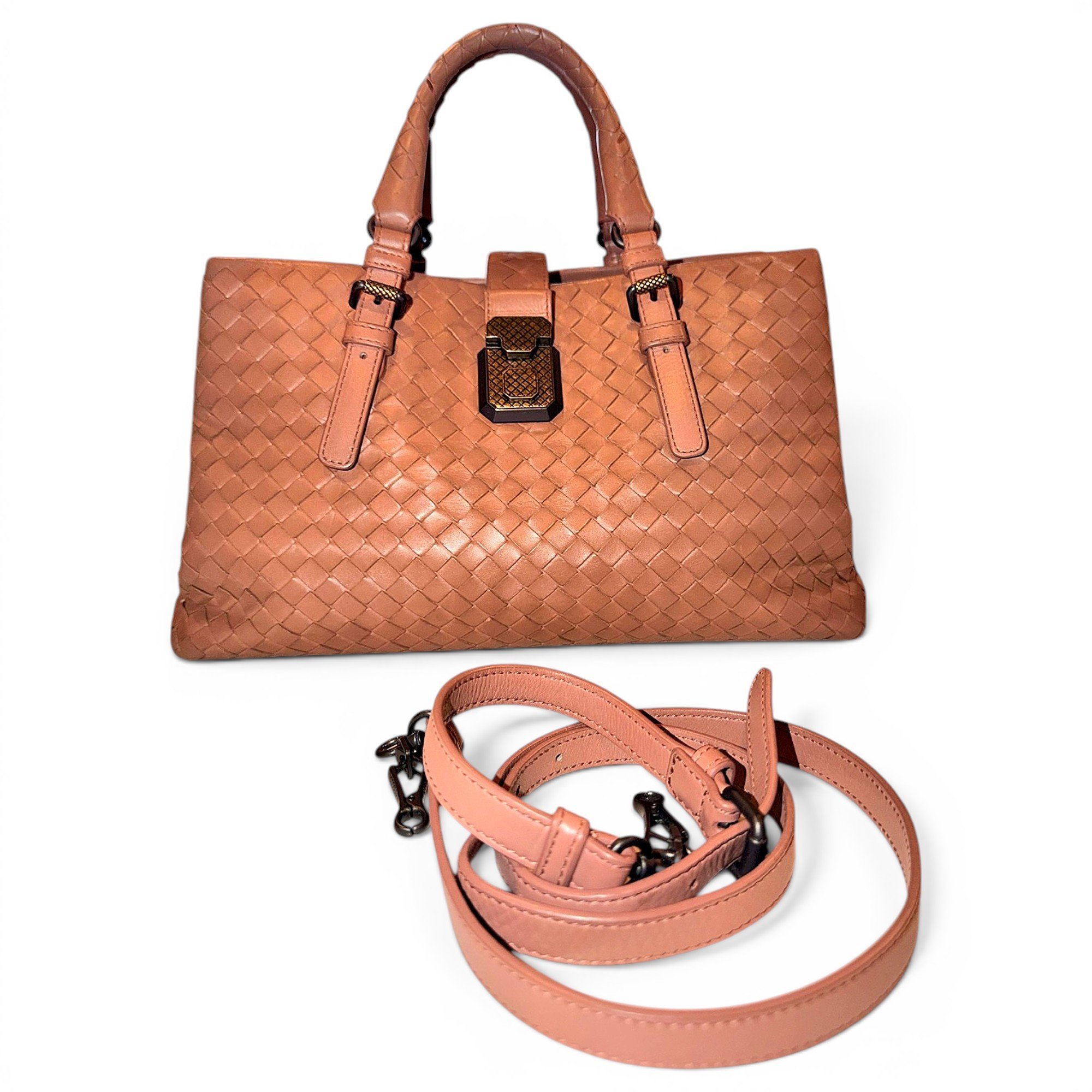 Roma leather handbag
