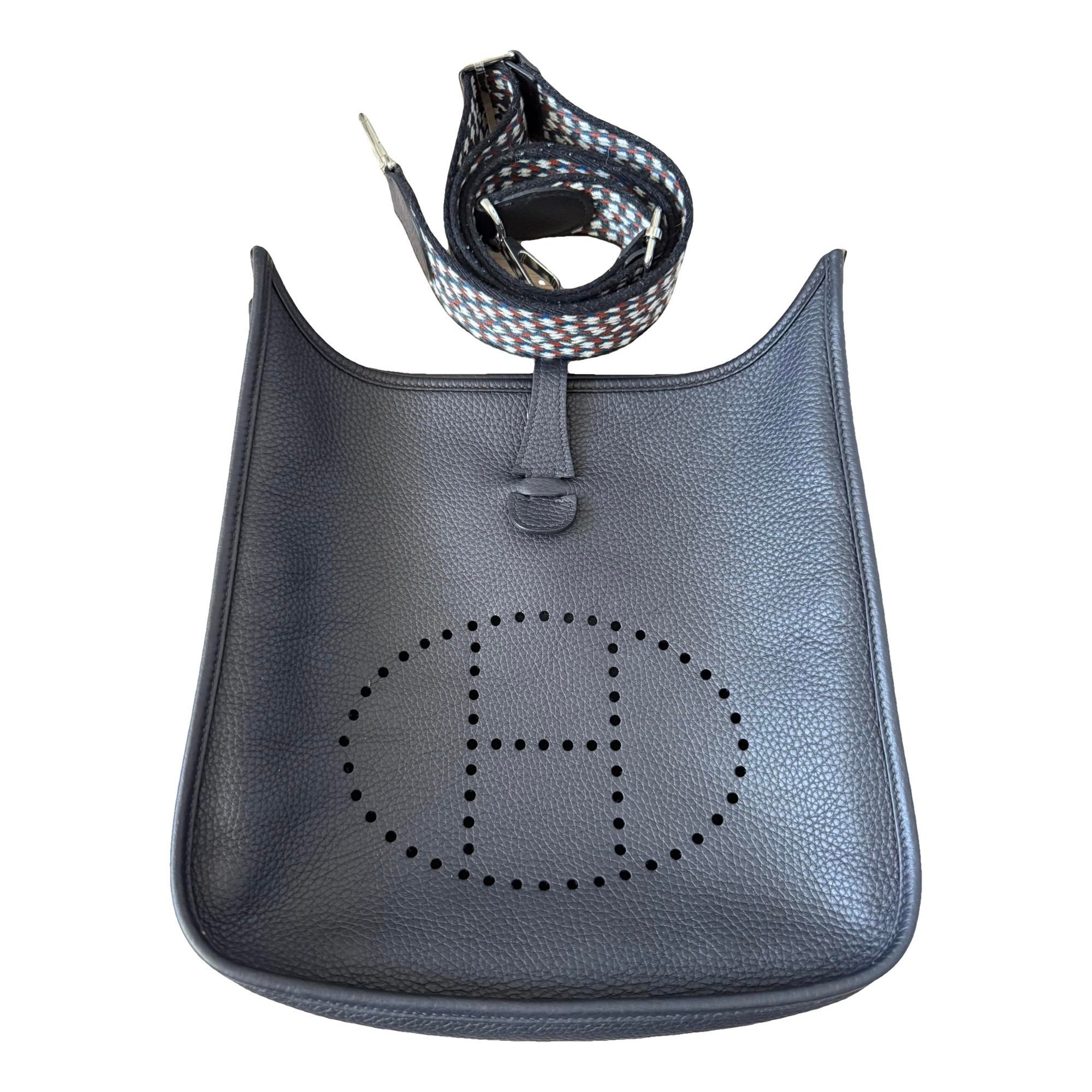 Hermes Evelyne leather crossbody bag