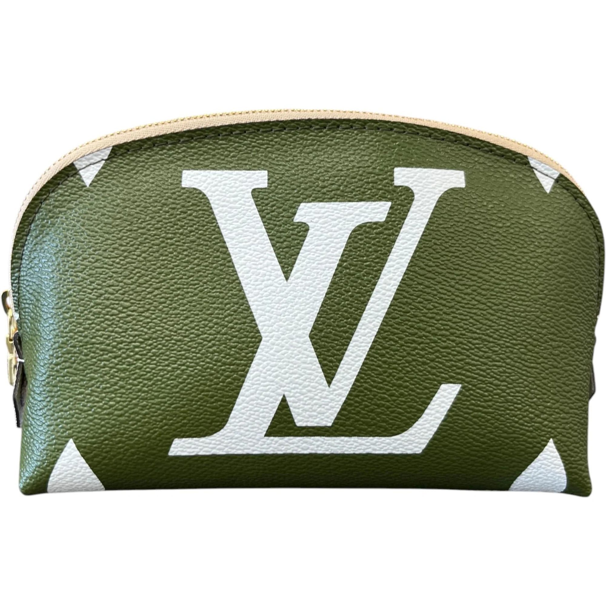 Leather vanity case