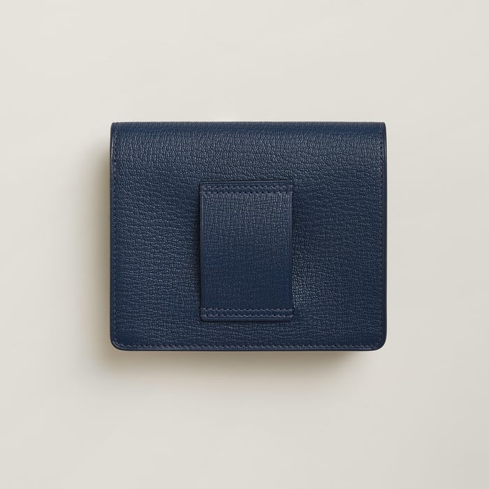 Navy Roulis Slim Wallet