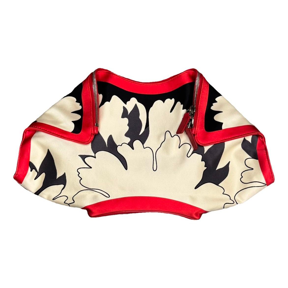Manta silk clutch bag