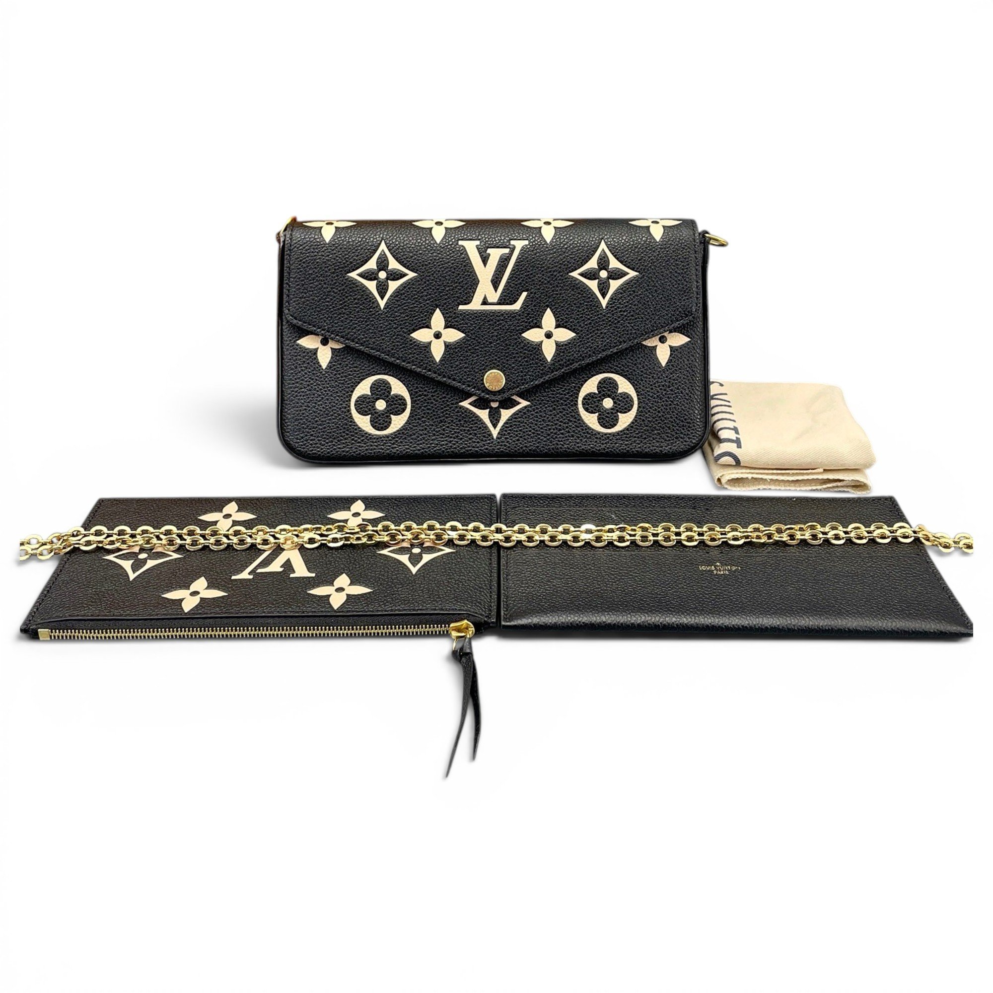 Félicie leather crossbody bag