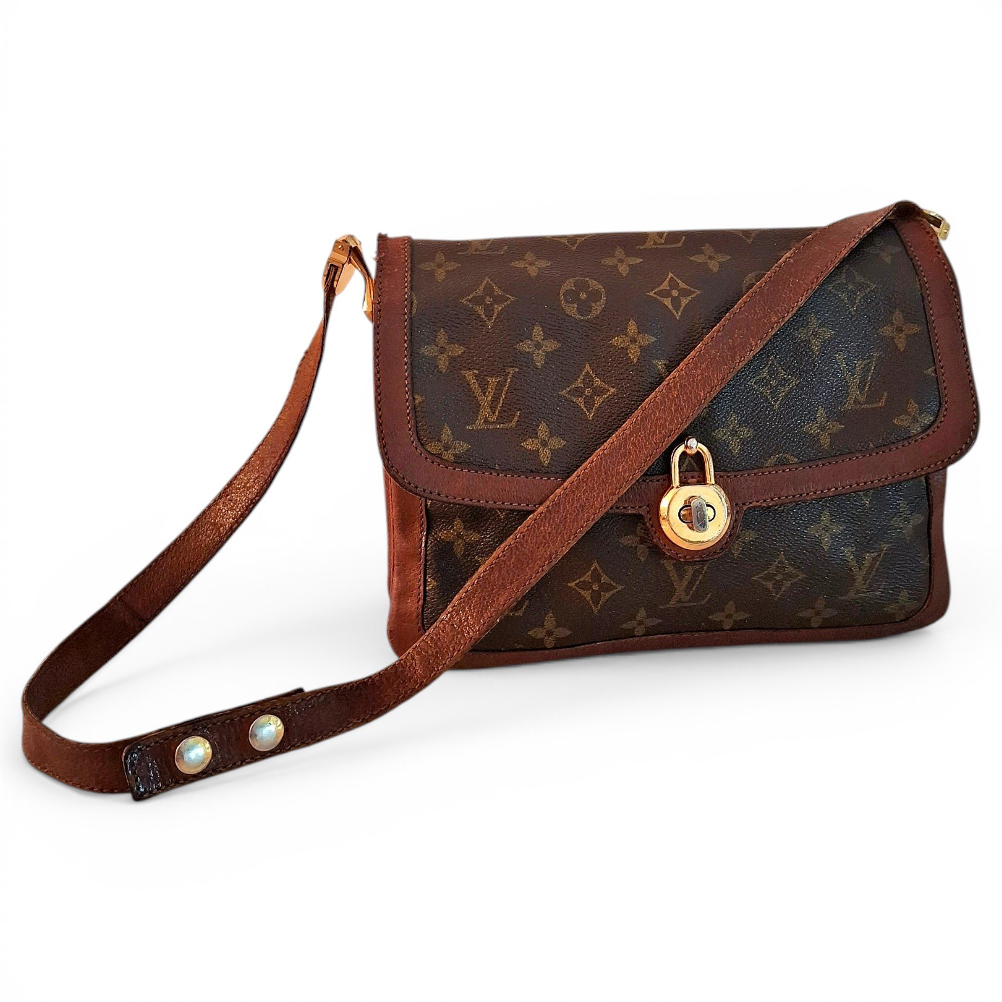 Dauphine Vintage leather handbag