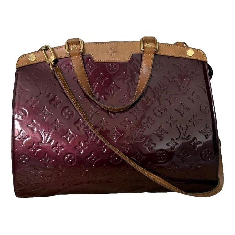 Bréa patent leather handbag