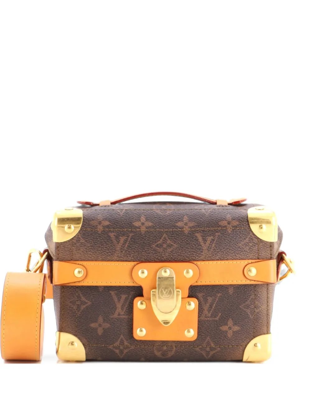 Soul Trunk Bag Monogram Dust Leather crossbody bag