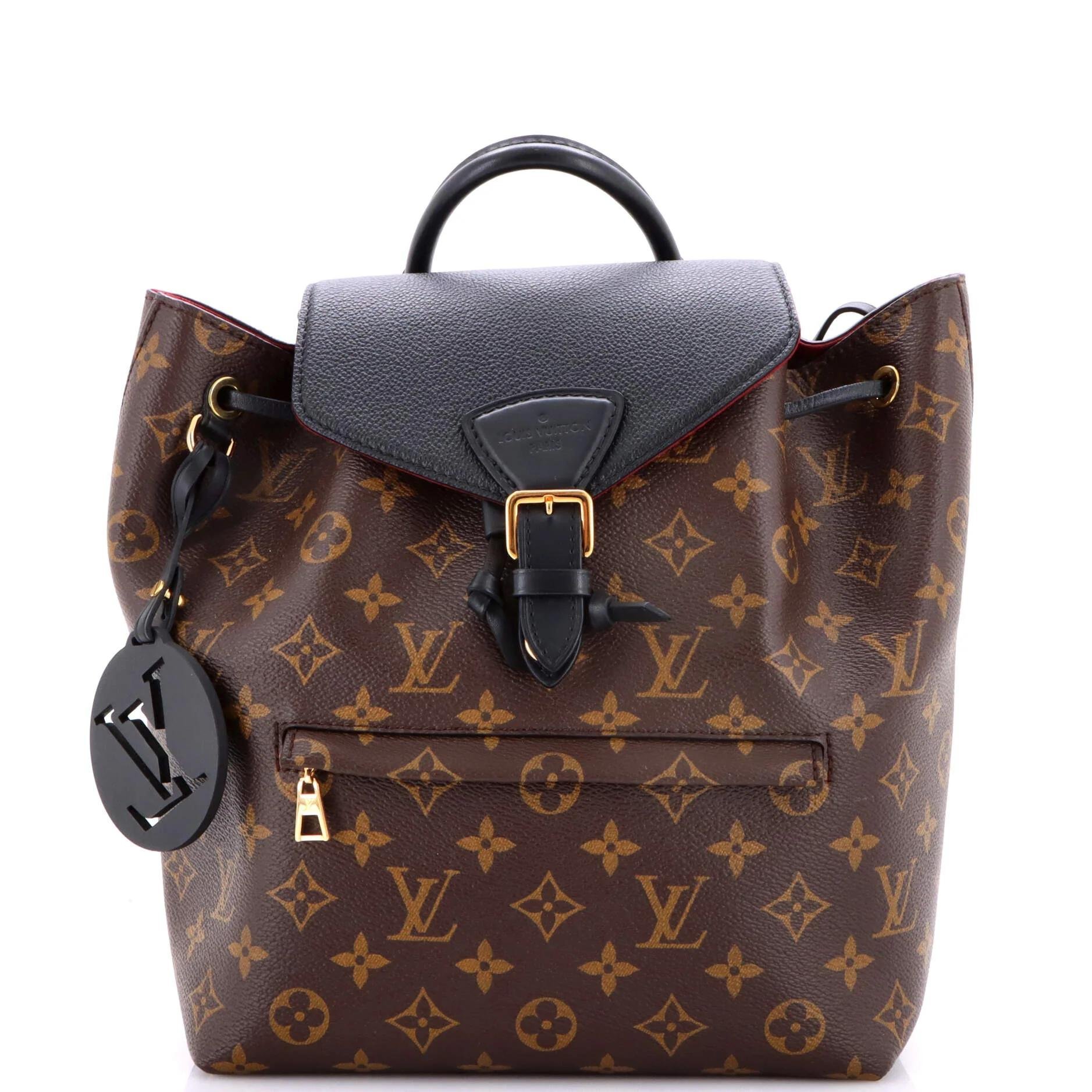 Leather backpack