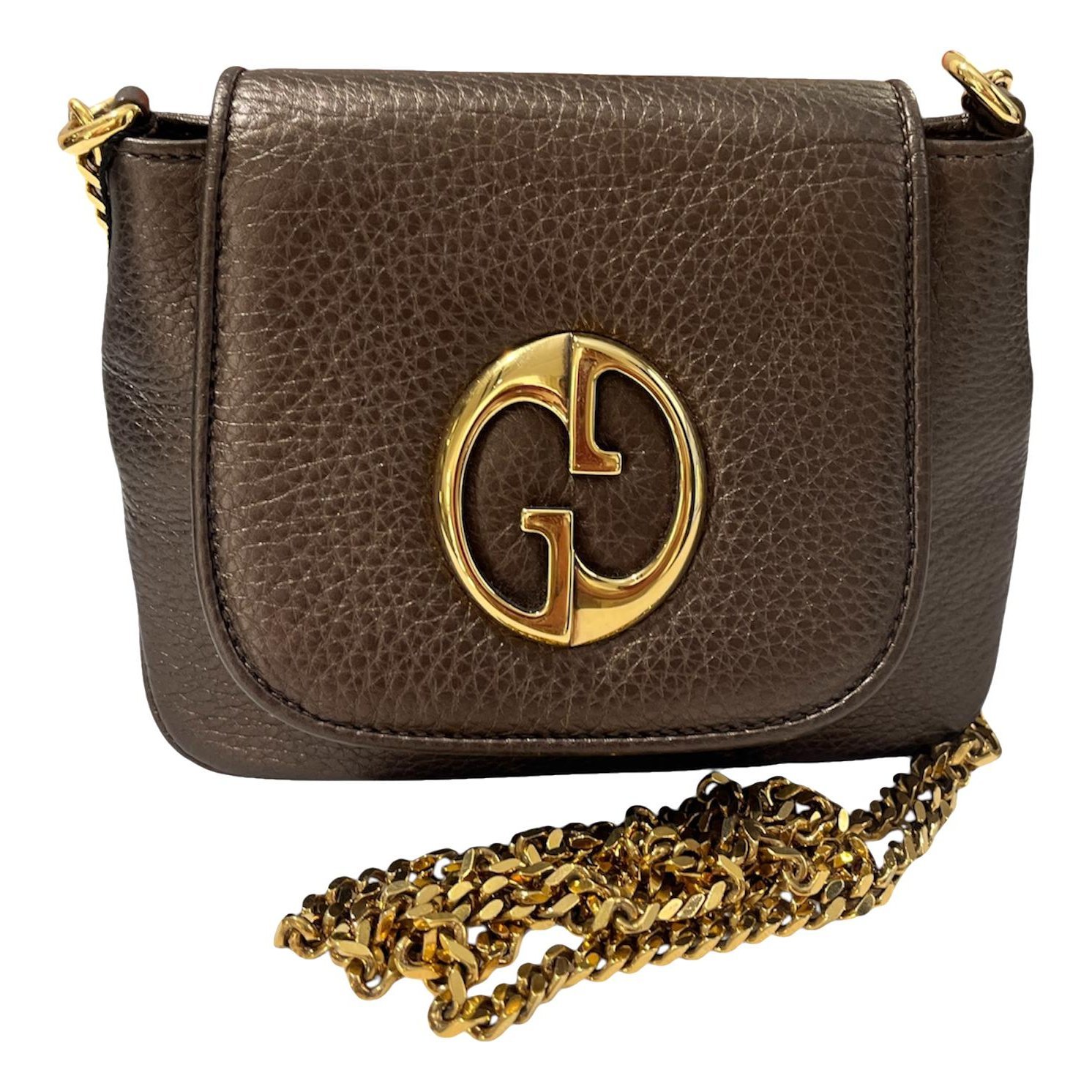 Leather crossbody bag